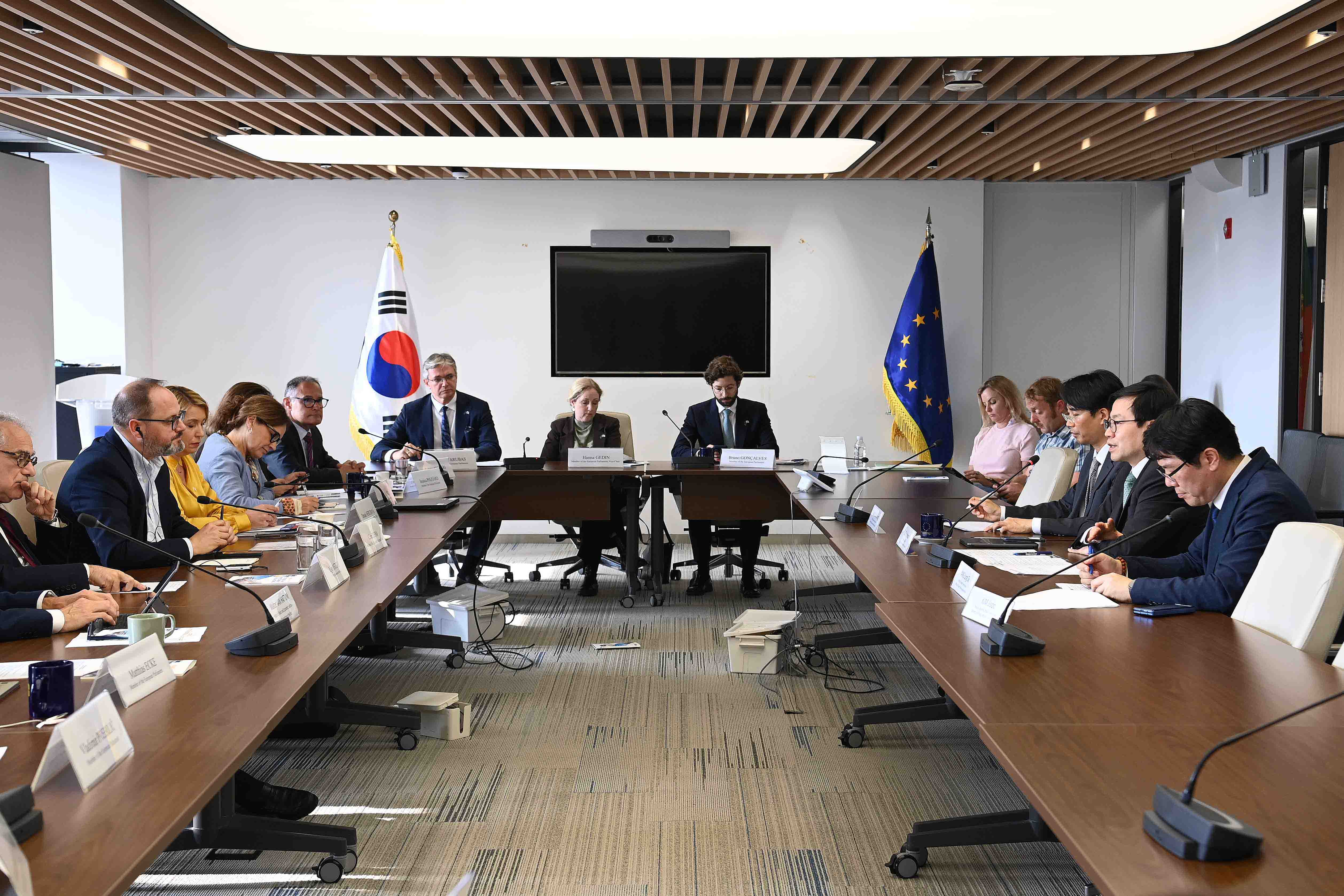 유럽의회 한반도관계대표단 면담 2