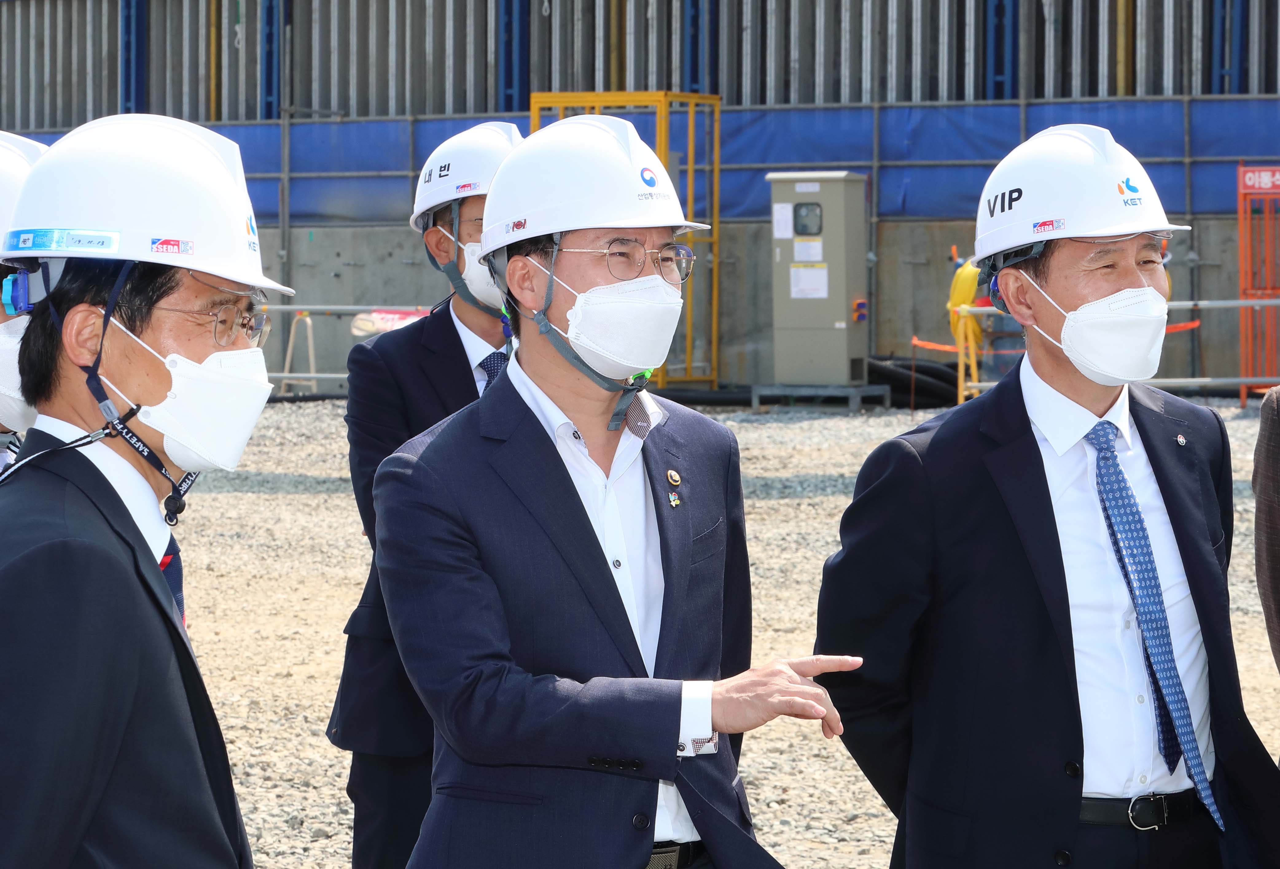 울산 북항 동북아 에너지허브 건설현장 방문 3