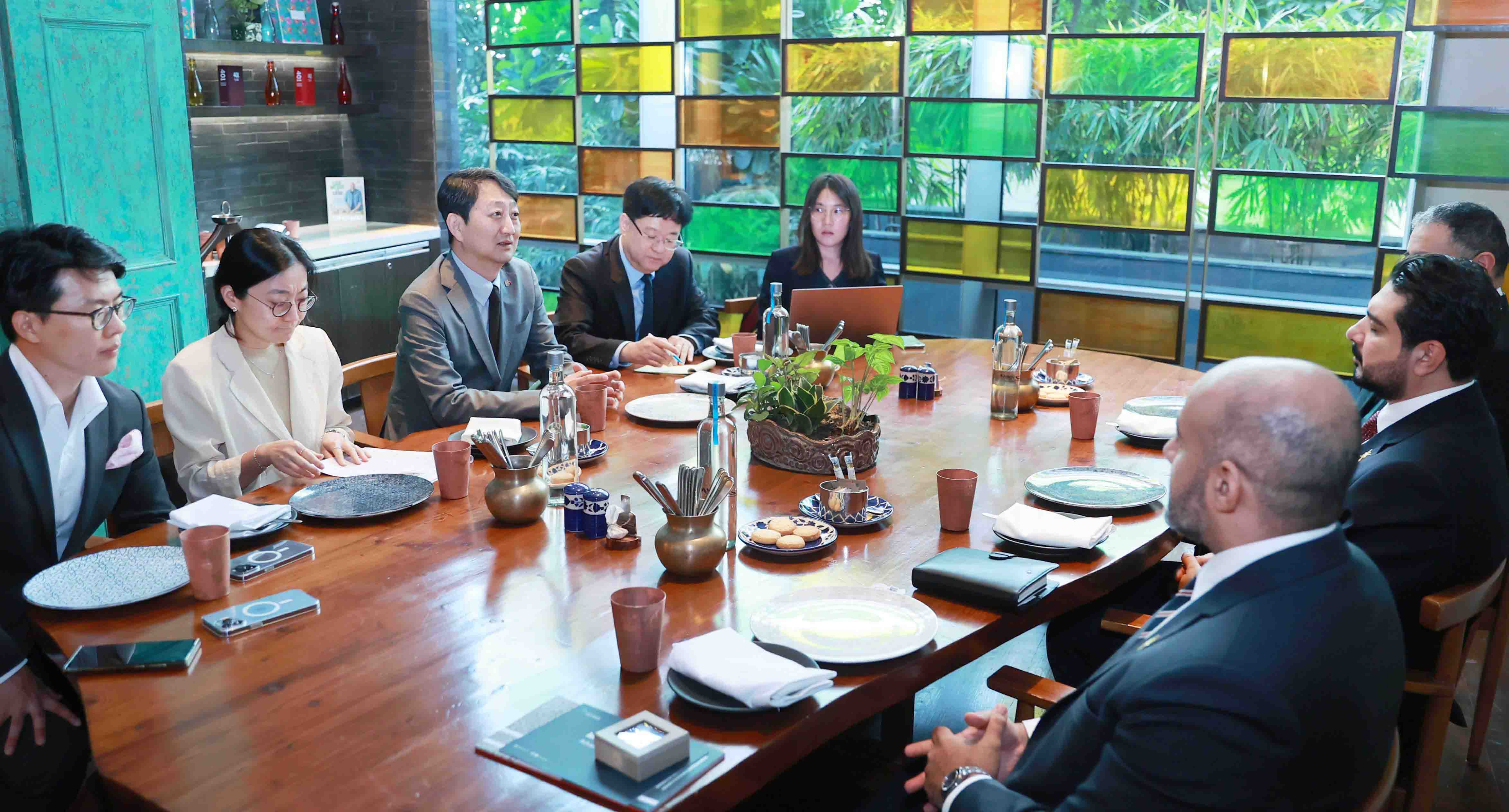 오만 상무부 장관 면담 2