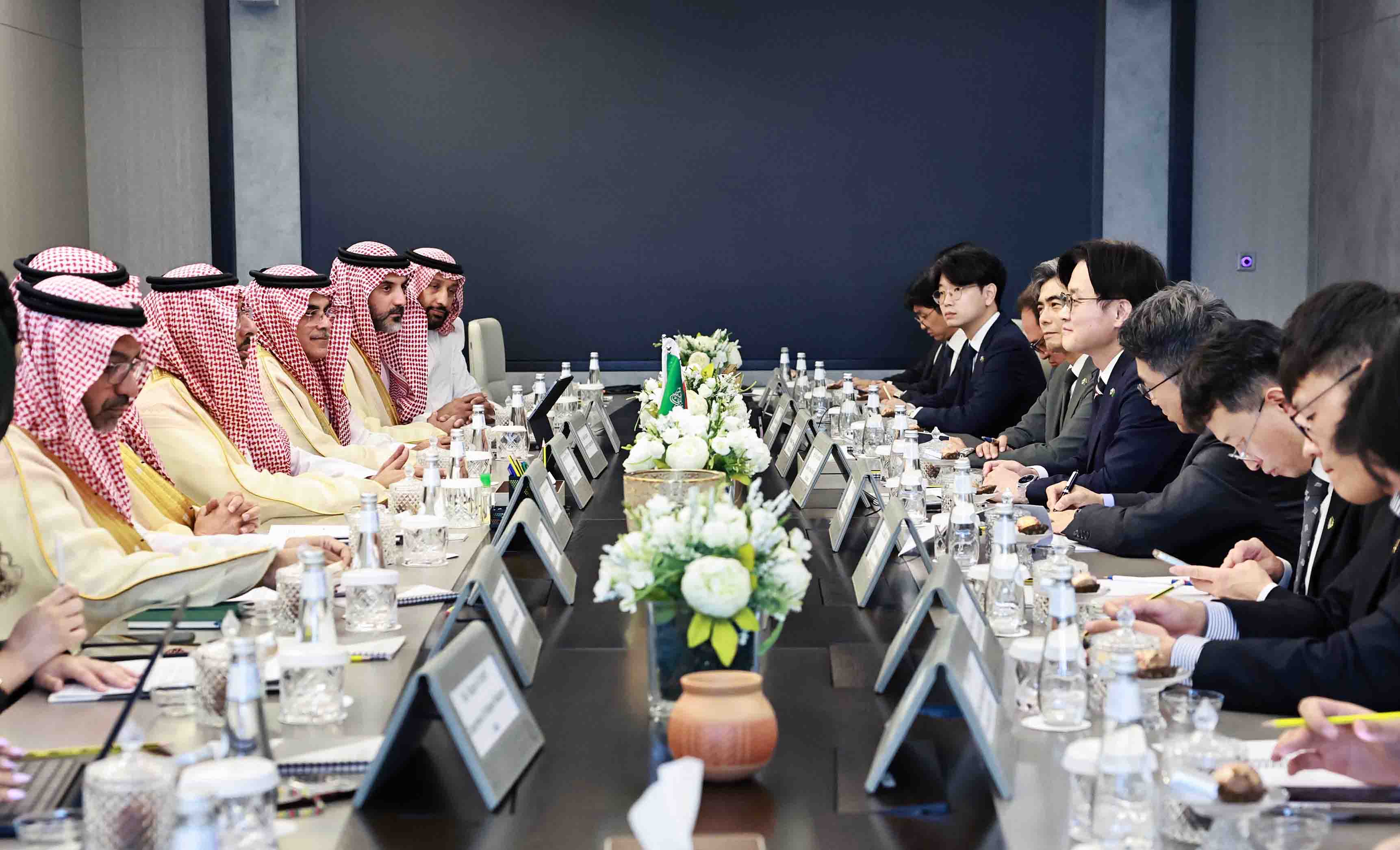 사우디아라비아 산업광물자원부 장관 면담 2