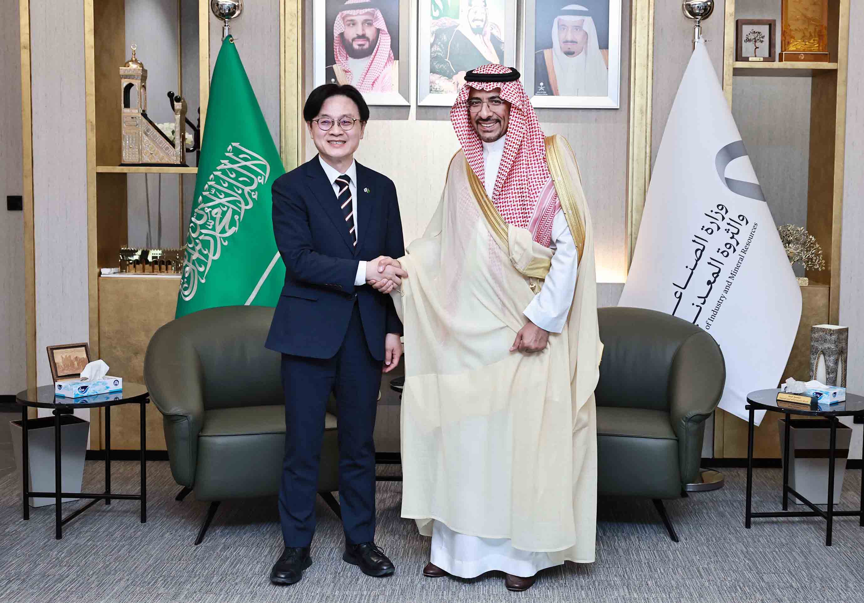 사우디아라비아 산업광물자원부 장관 면담 1