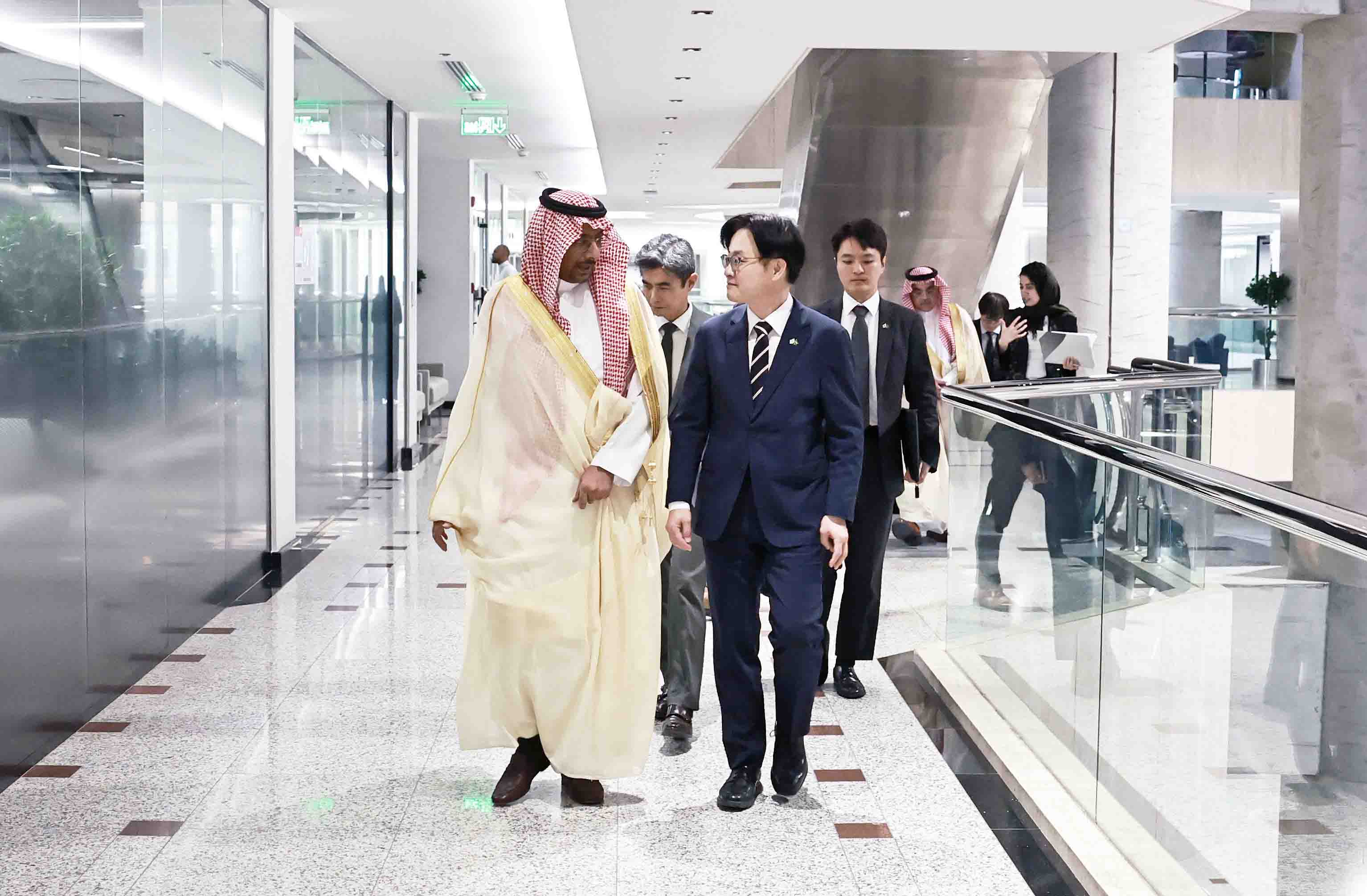 사우디아라비아 산업광물자원부 장관 면담 6