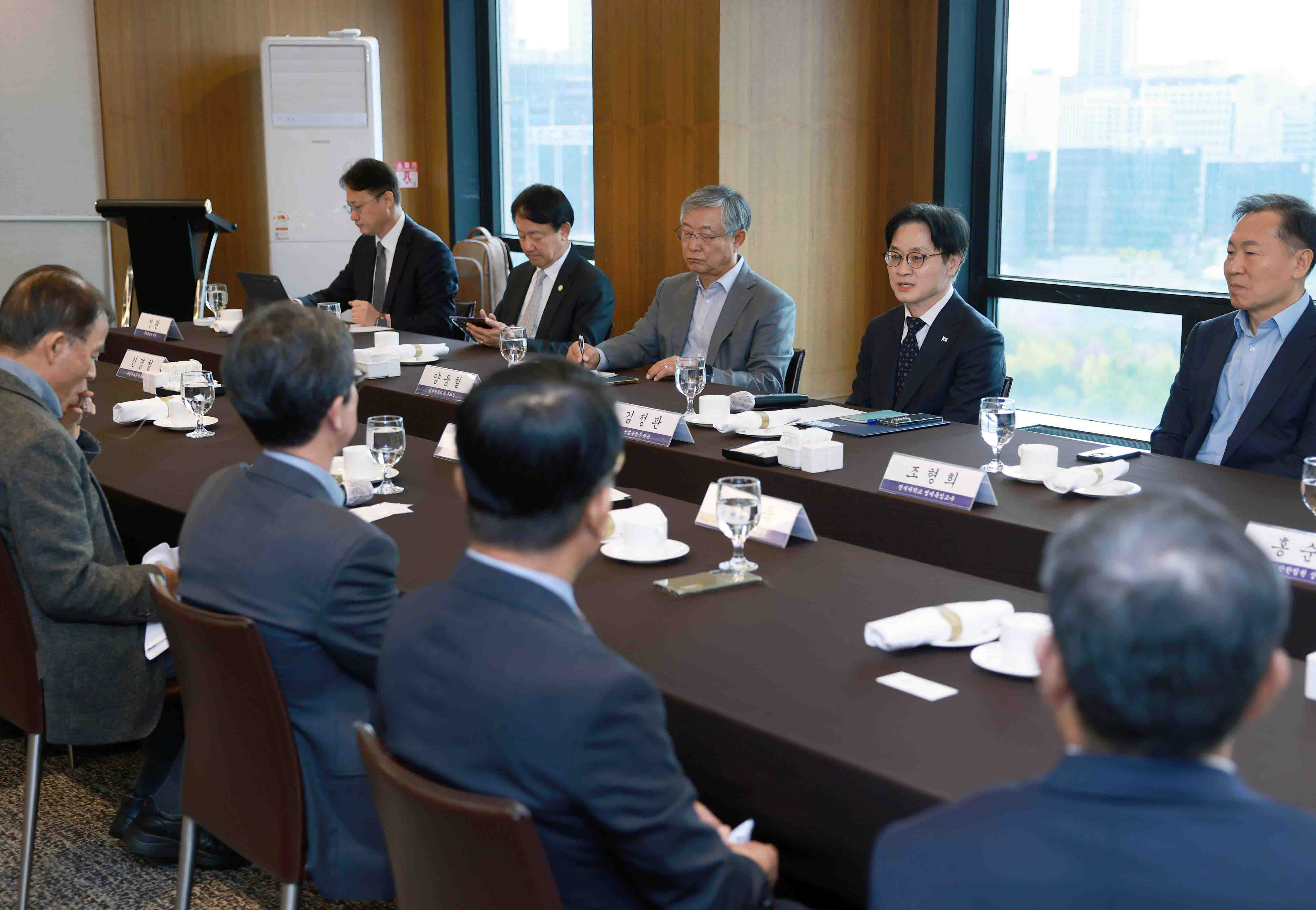 대한민국 산업 발전에 기여한 공학인 간담회 4