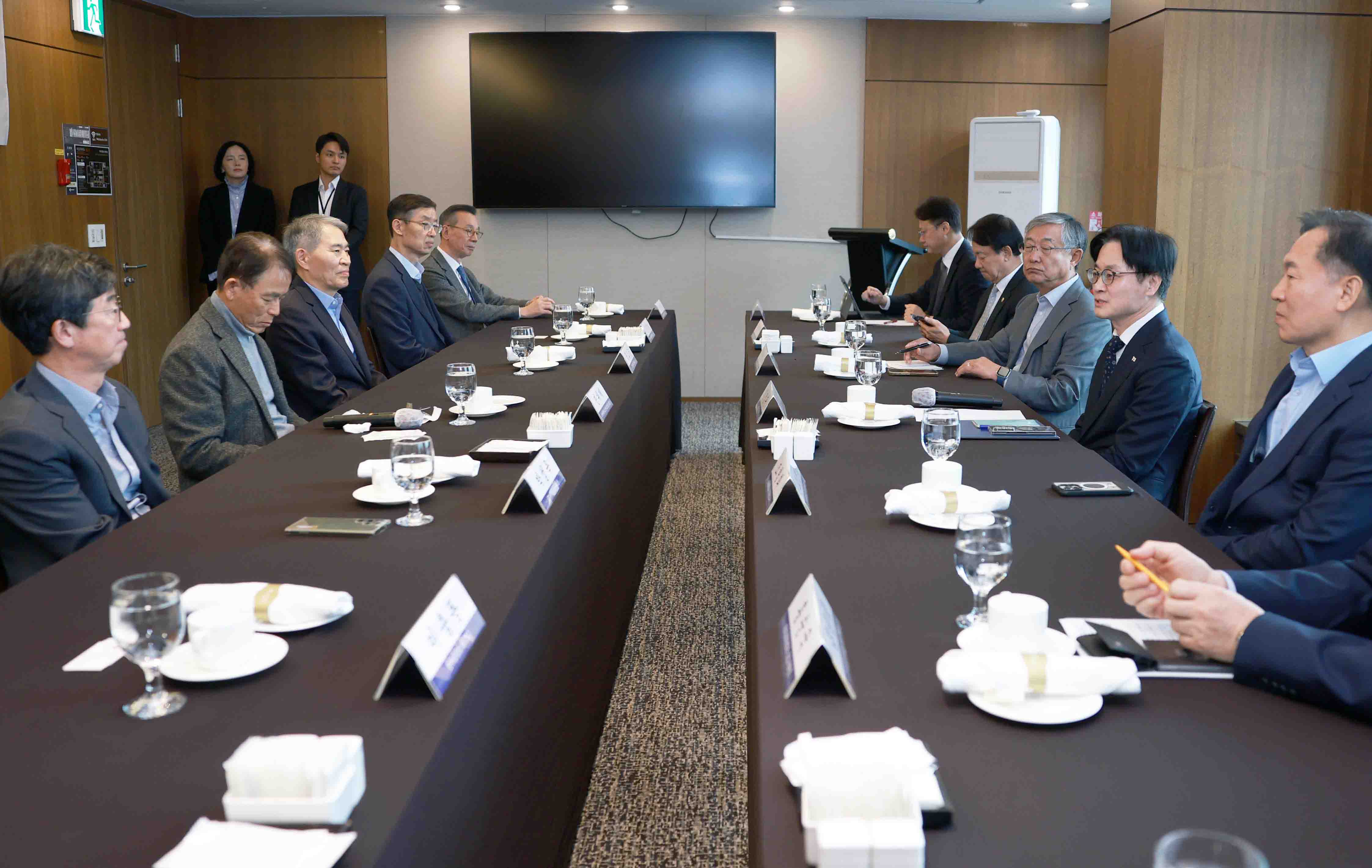 대한민국 산업 발전에 기여한 공학인 간담회 6