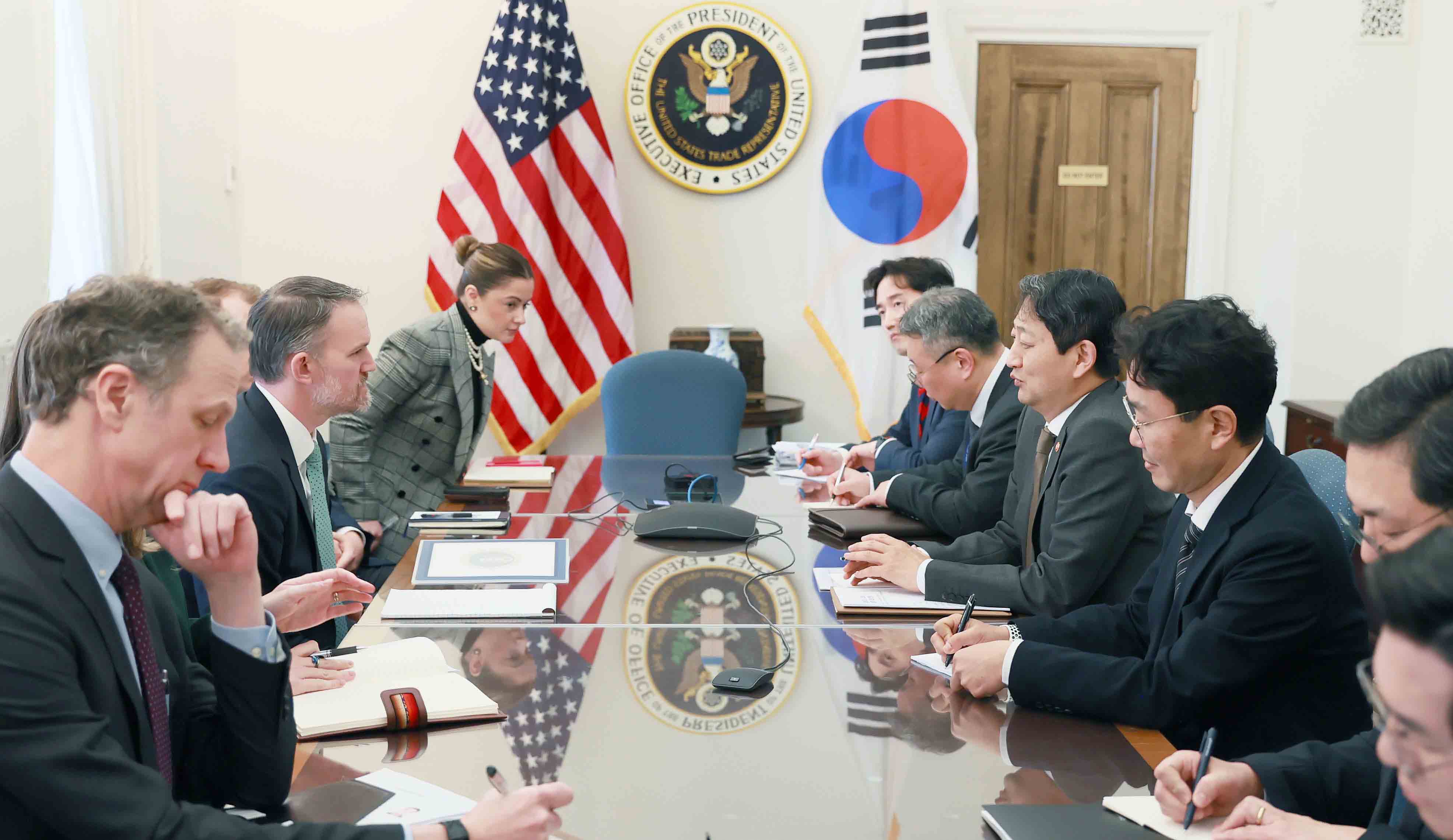 미국 무역대표부(USTR) 대표 면담 3