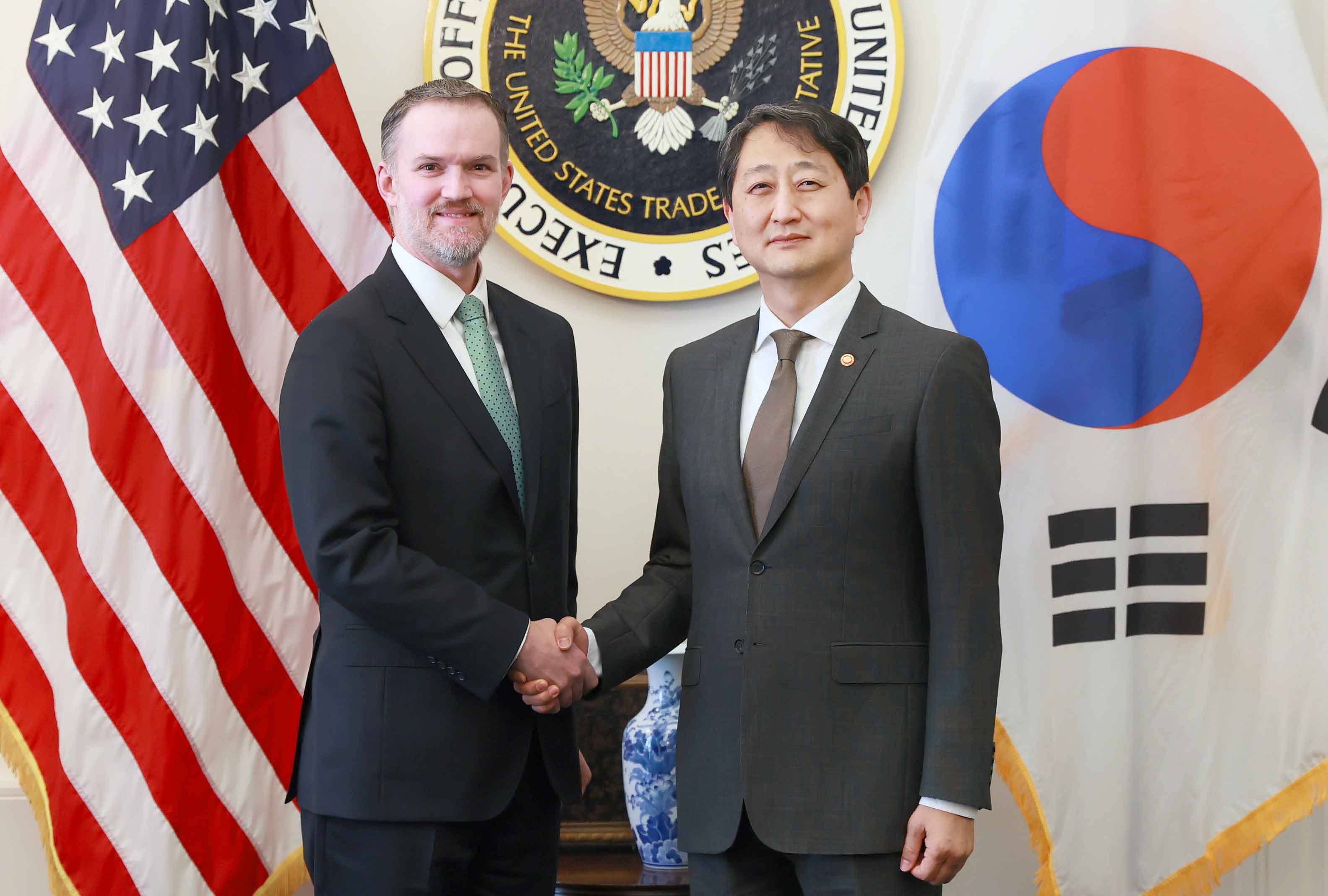 미국 무역대표부(USTR) 대표 면담 1