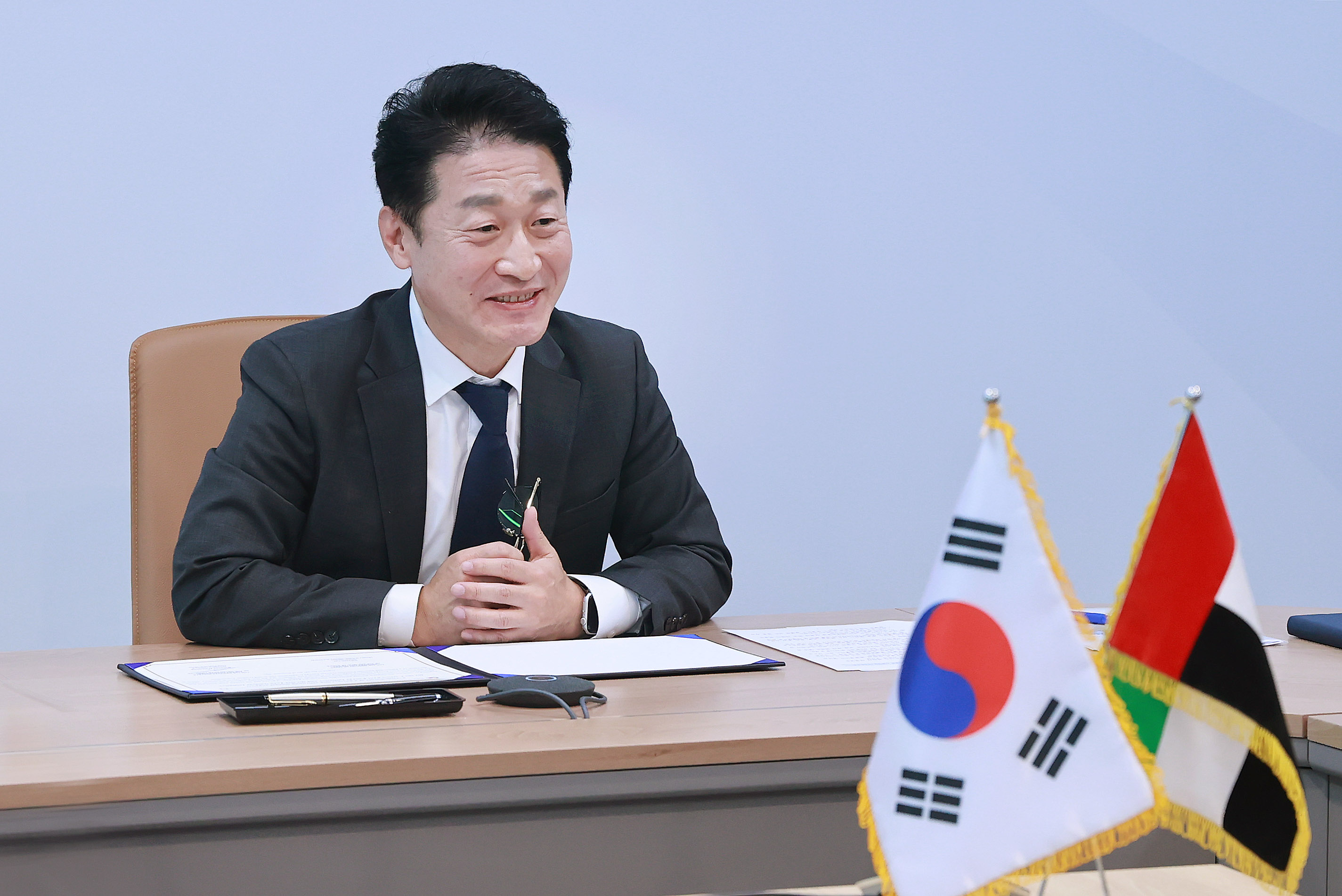 한-UAE CFE-NZN 교차지지 선언 서명식 4