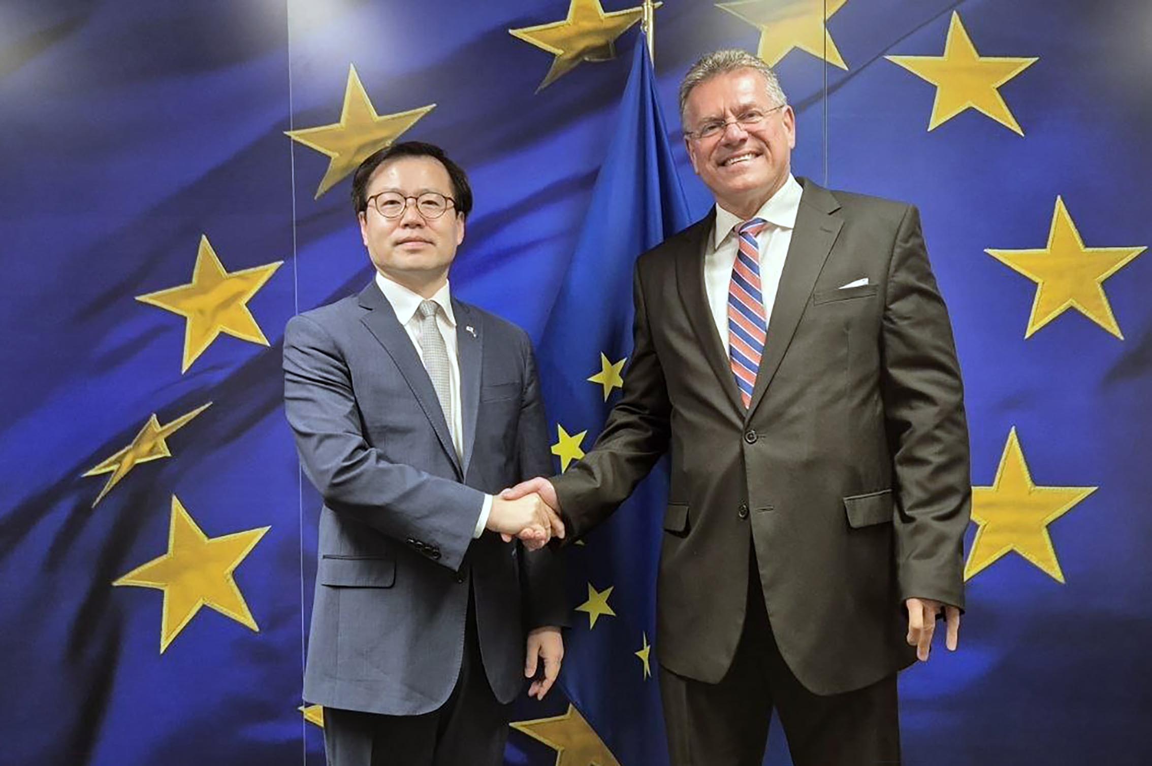 EU 통상·경제안보 담당 집행위원 면담 1