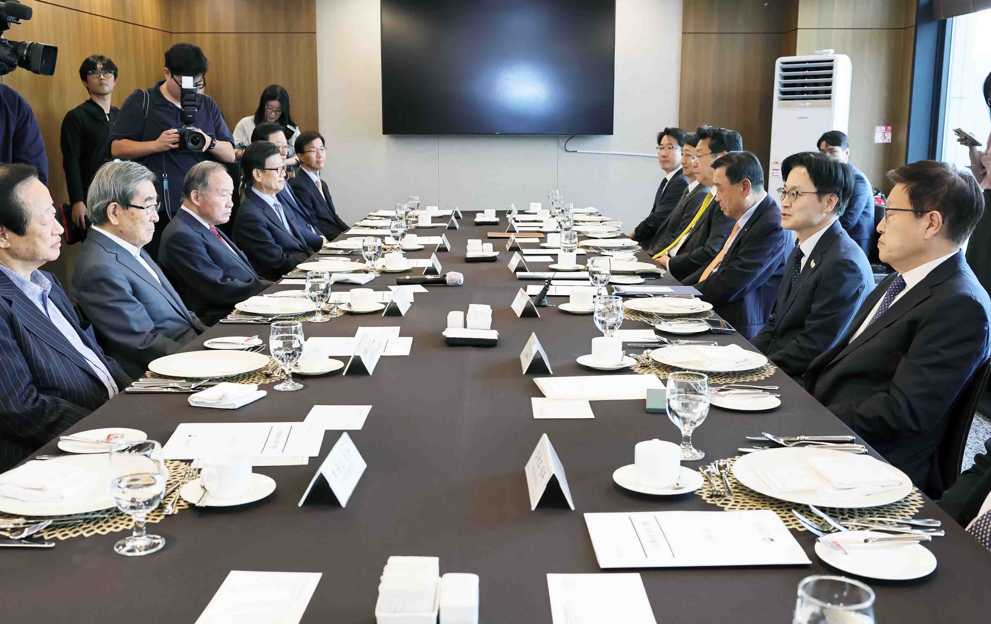 산업통상부 역대장관 초청 간담회 5