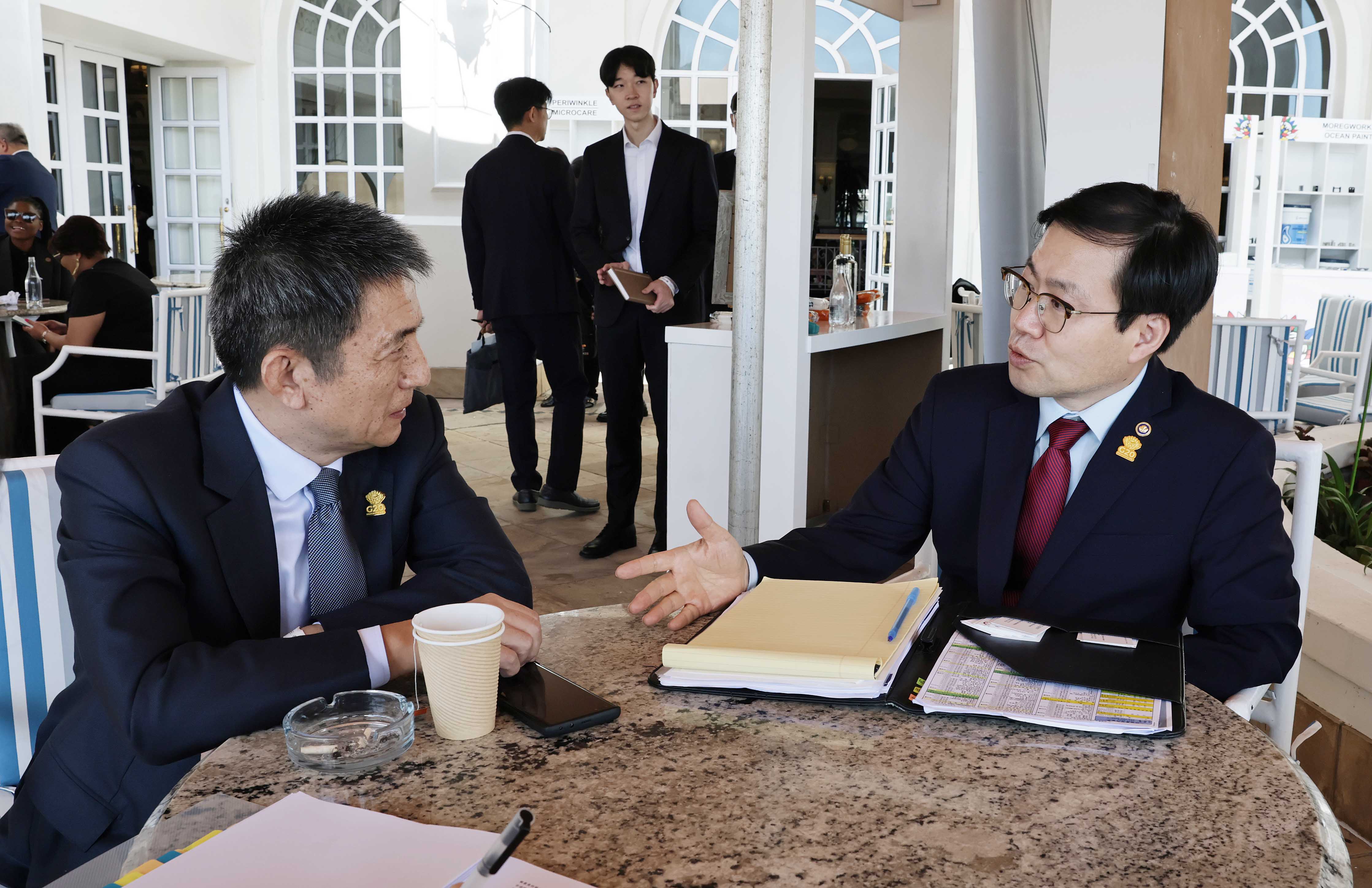 중국 상무부 국제무역협상 대표(장관급) 면담 1