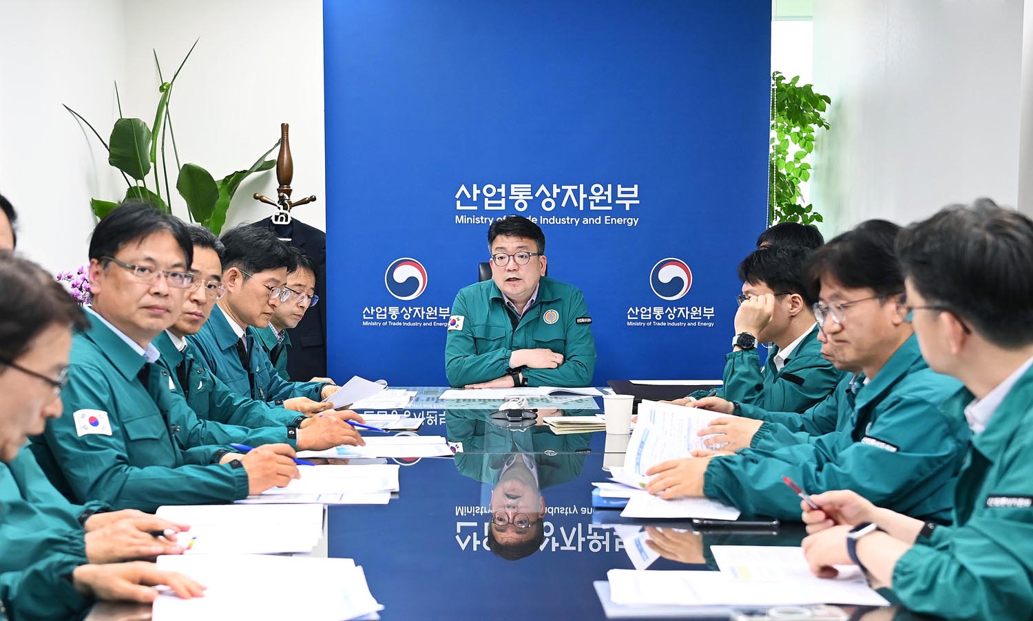 이란의 이스라엘 공격에 따른 긴급 상황점검 회의 4