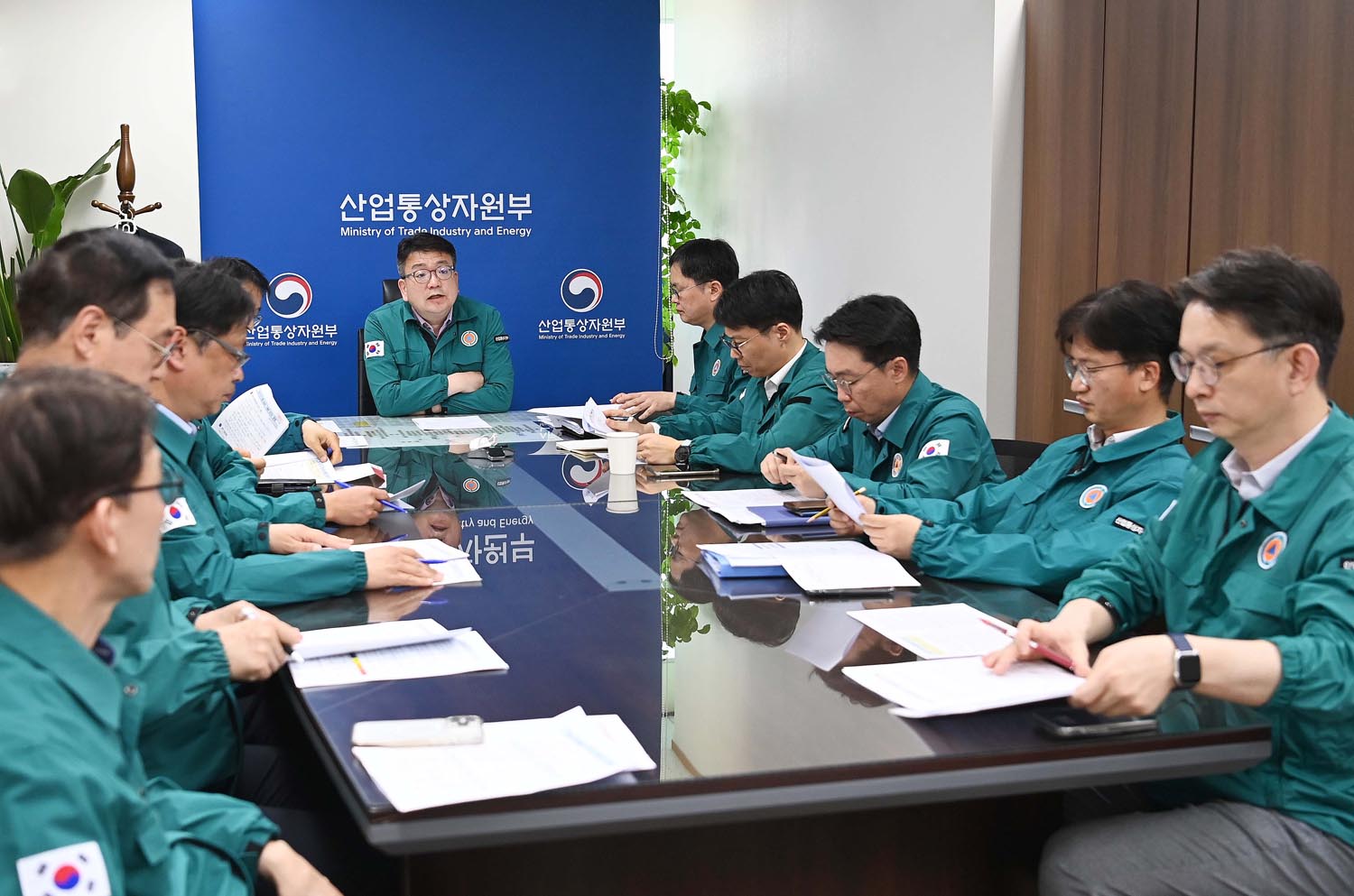 이란의 이스라엘 공격에 따른 긴급 상황점검 회의 1