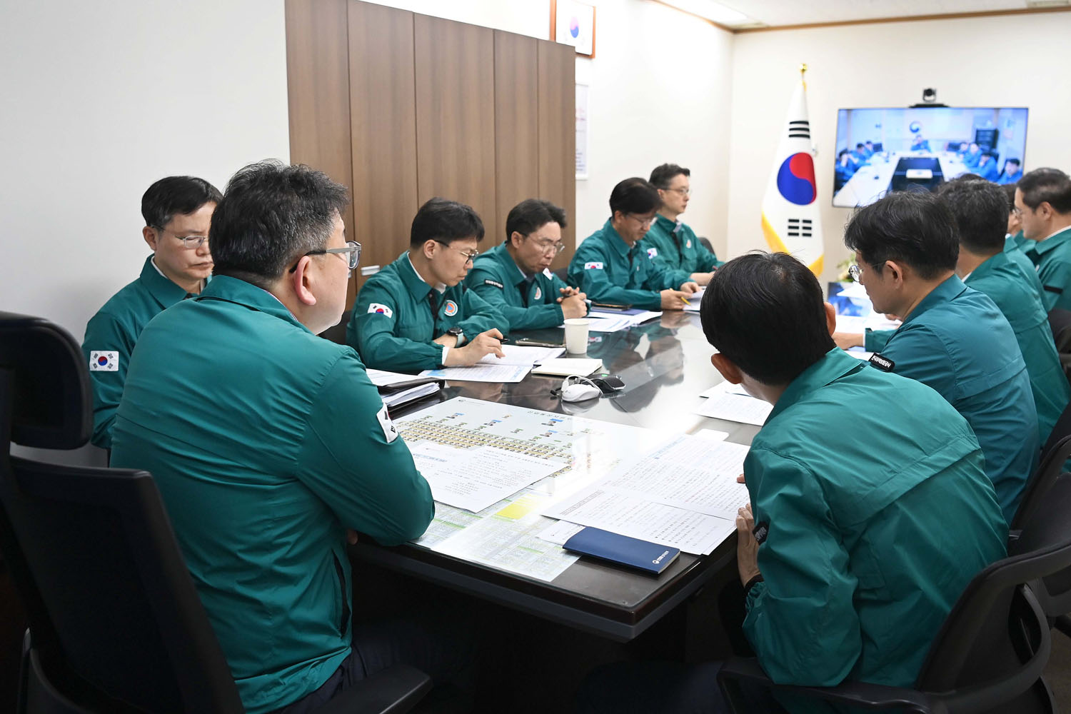 이란의 이스라엘 공격에 따른 긴급 상황점검 회의 5