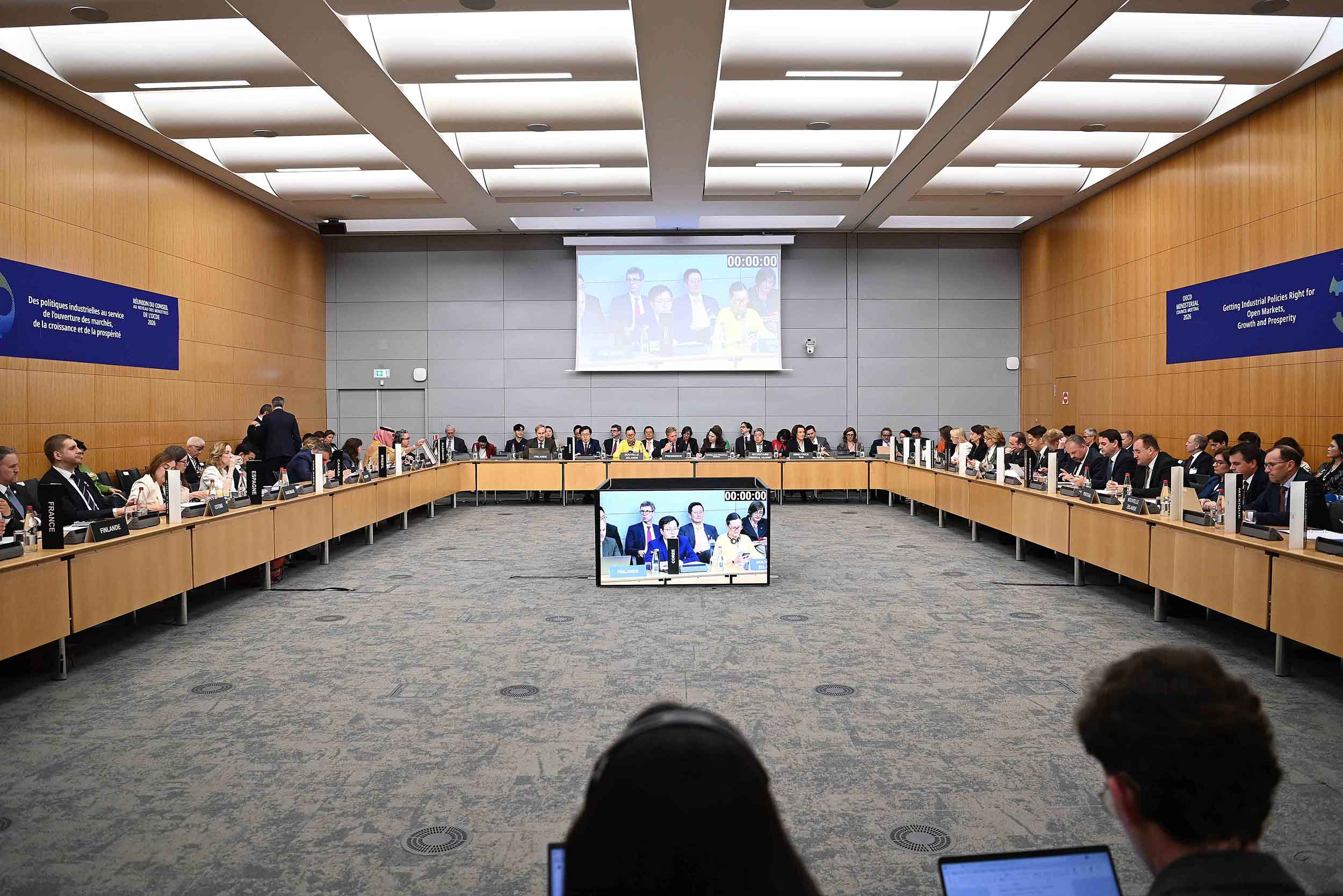OECD 각료이사회 세션 5-개방시장·자유롭고 공정한 무역·공정경쟁환경 회의 3