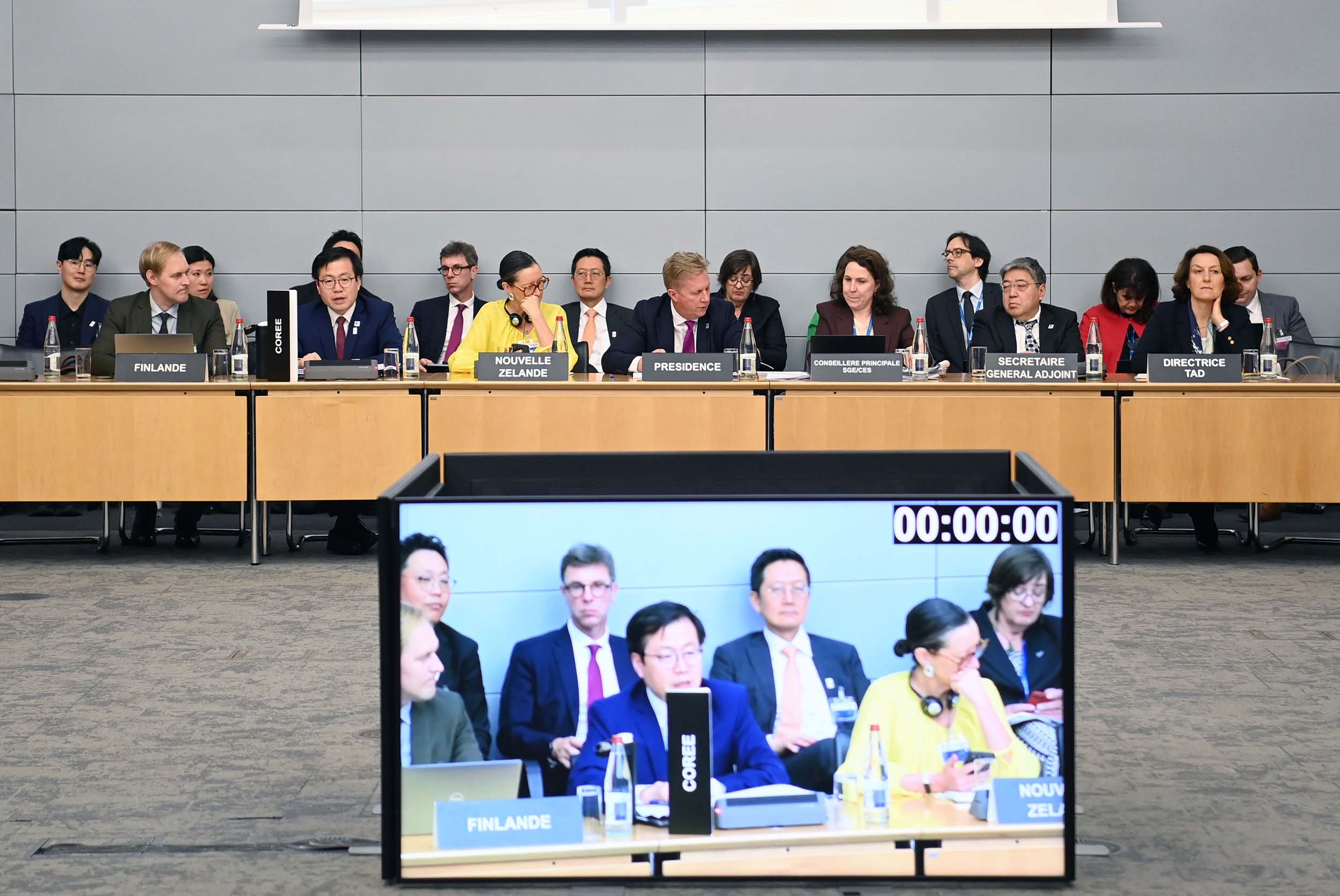 OECD 각료이사회 세션 5-개방시장·자유롭고 공정한 무역·공정경쟁환경 회의 6