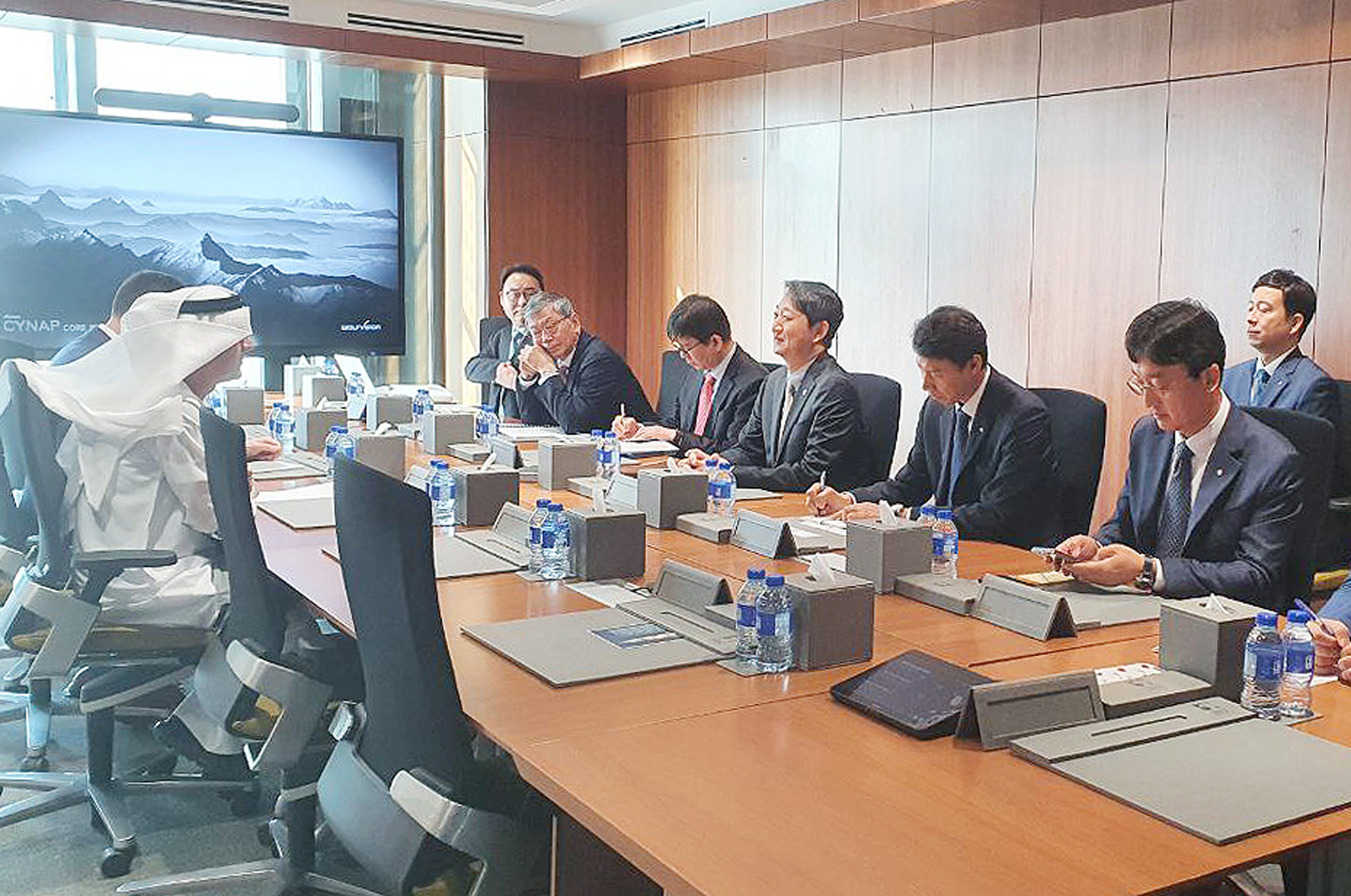 아부다비 석유공사(ADNOC) 부사장 면담 2