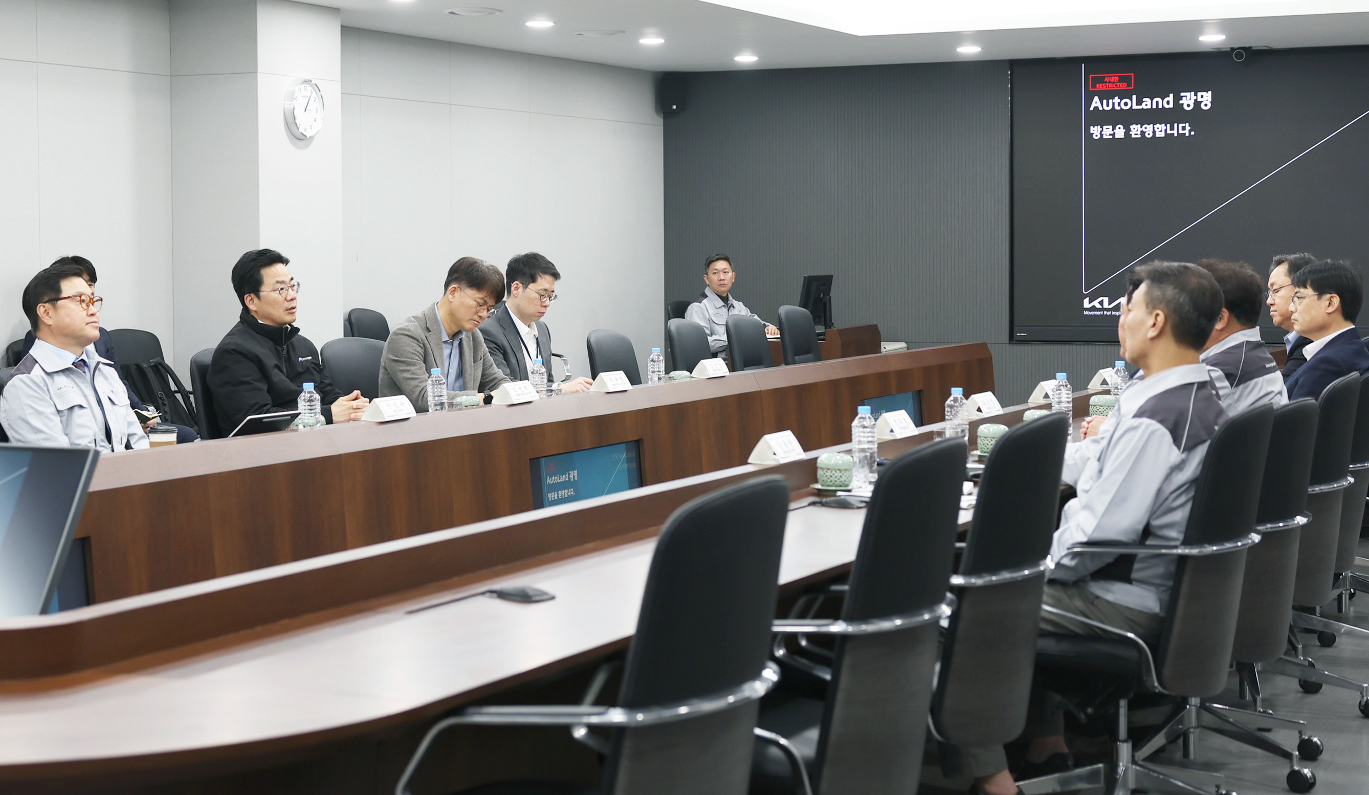 자동차 생산현장인 기아 광명공장 방문 6