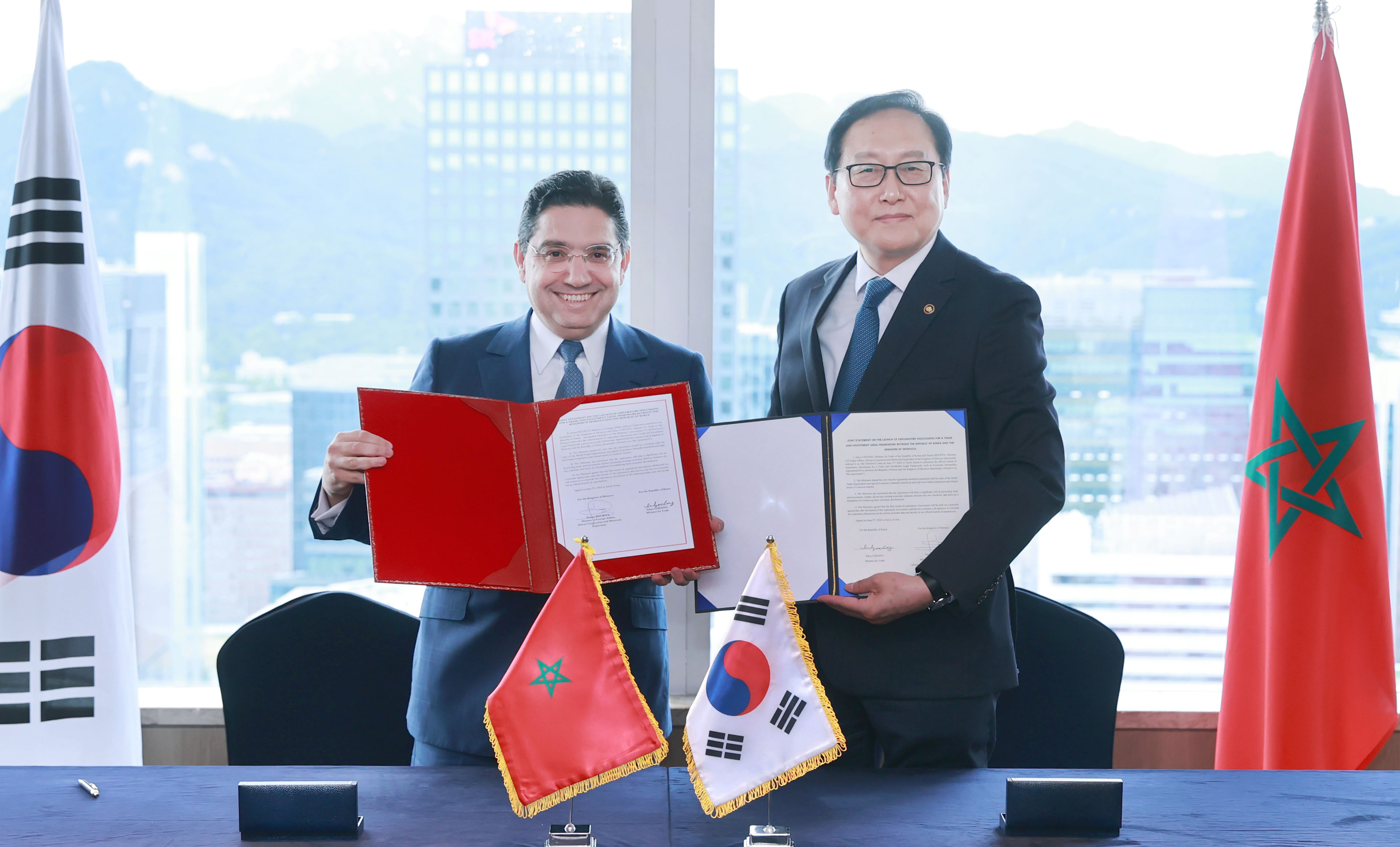 모로코 외교부 장관 면담 4