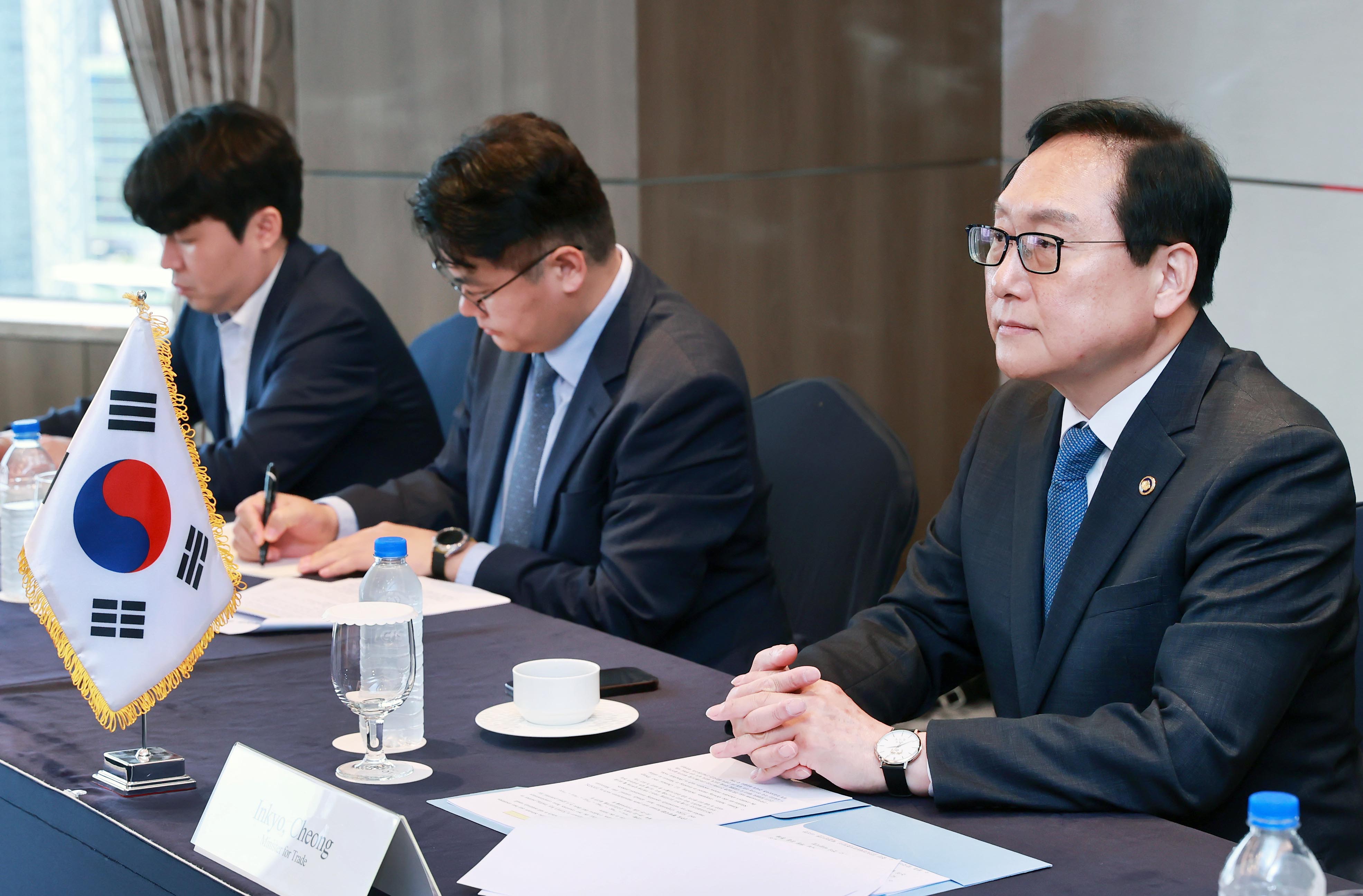 모로코 외교부 장관 면담 3