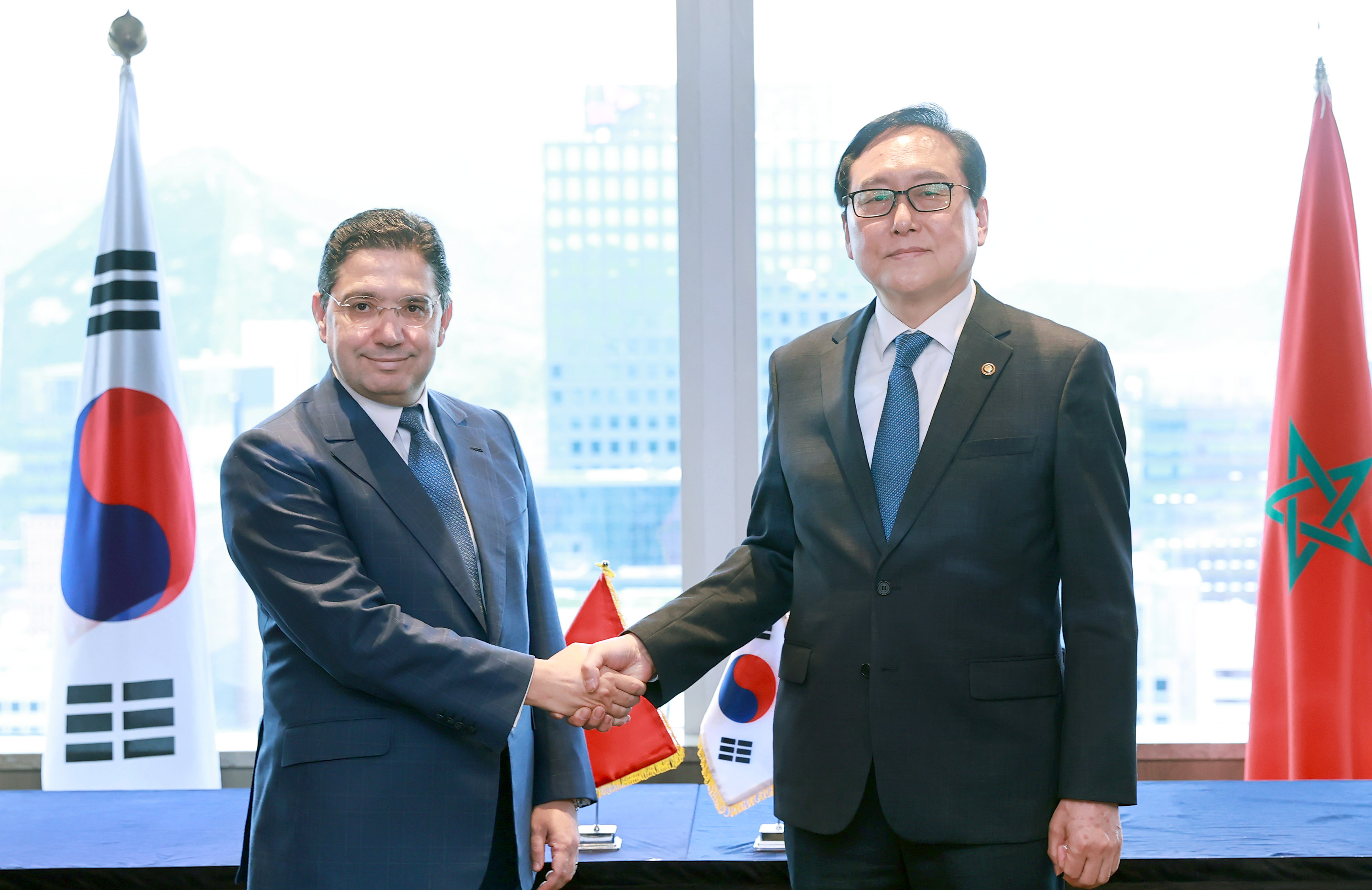 모로코 외교부 장관 면담 1