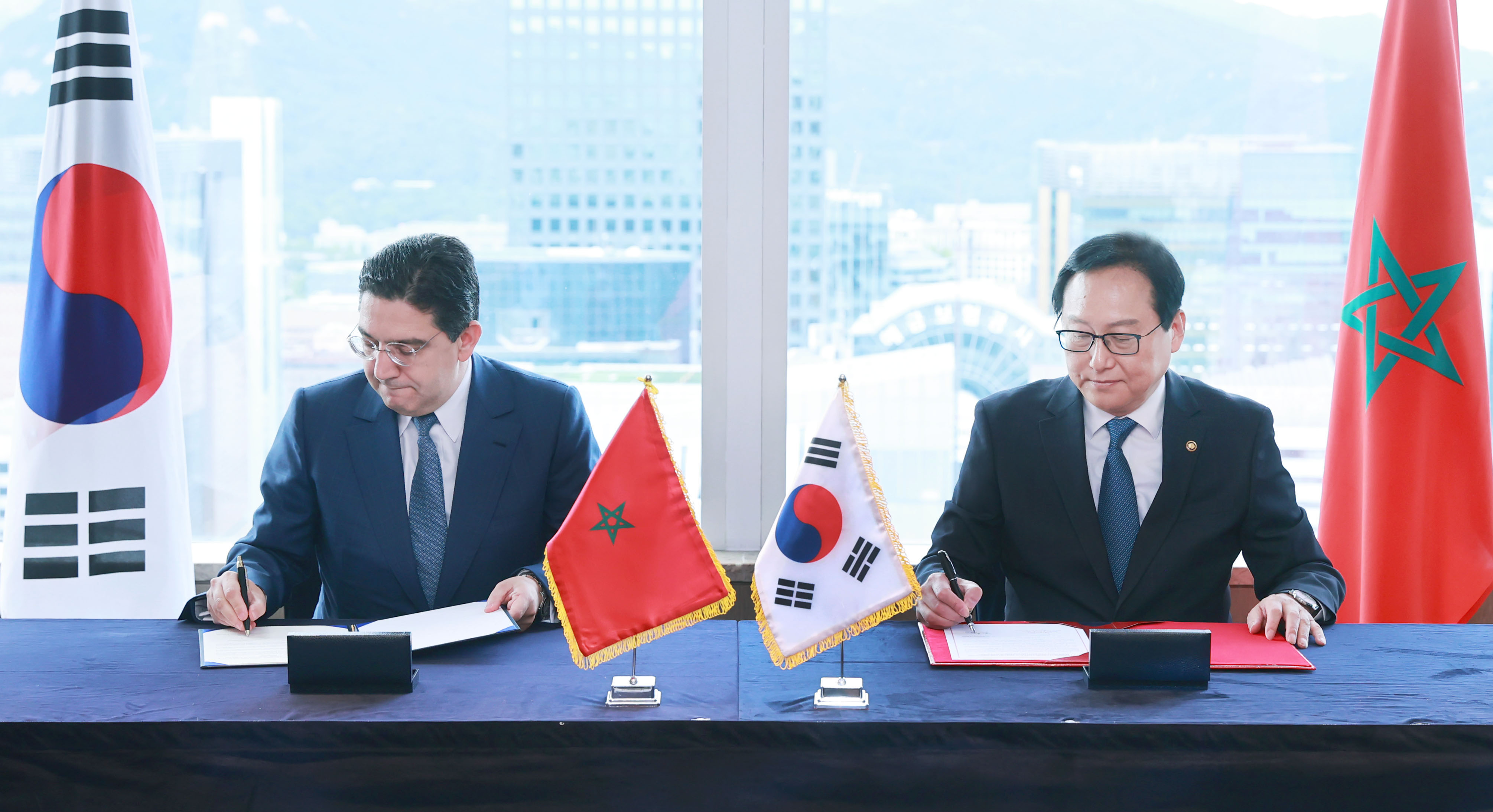 모로코 외교부 장관 면담 5