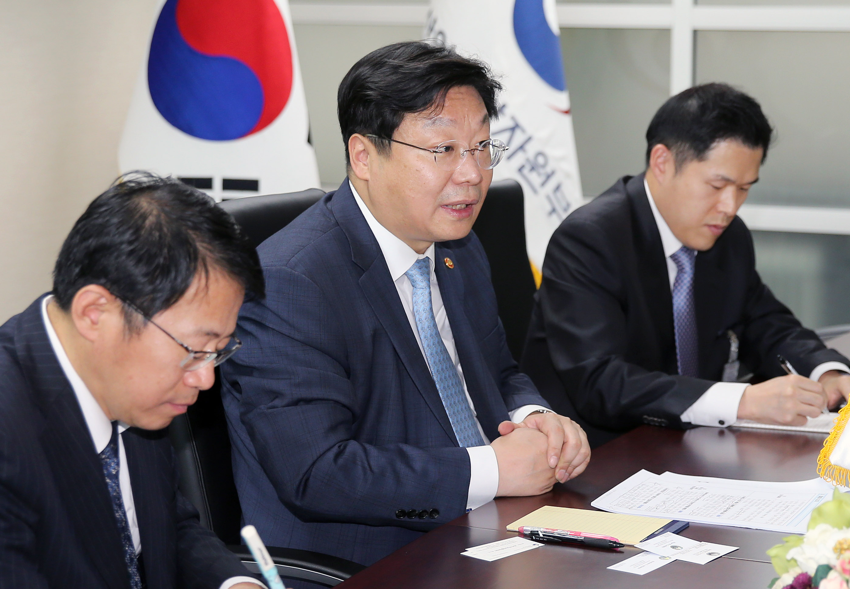 우즈벡 수석 부총리 면담 4