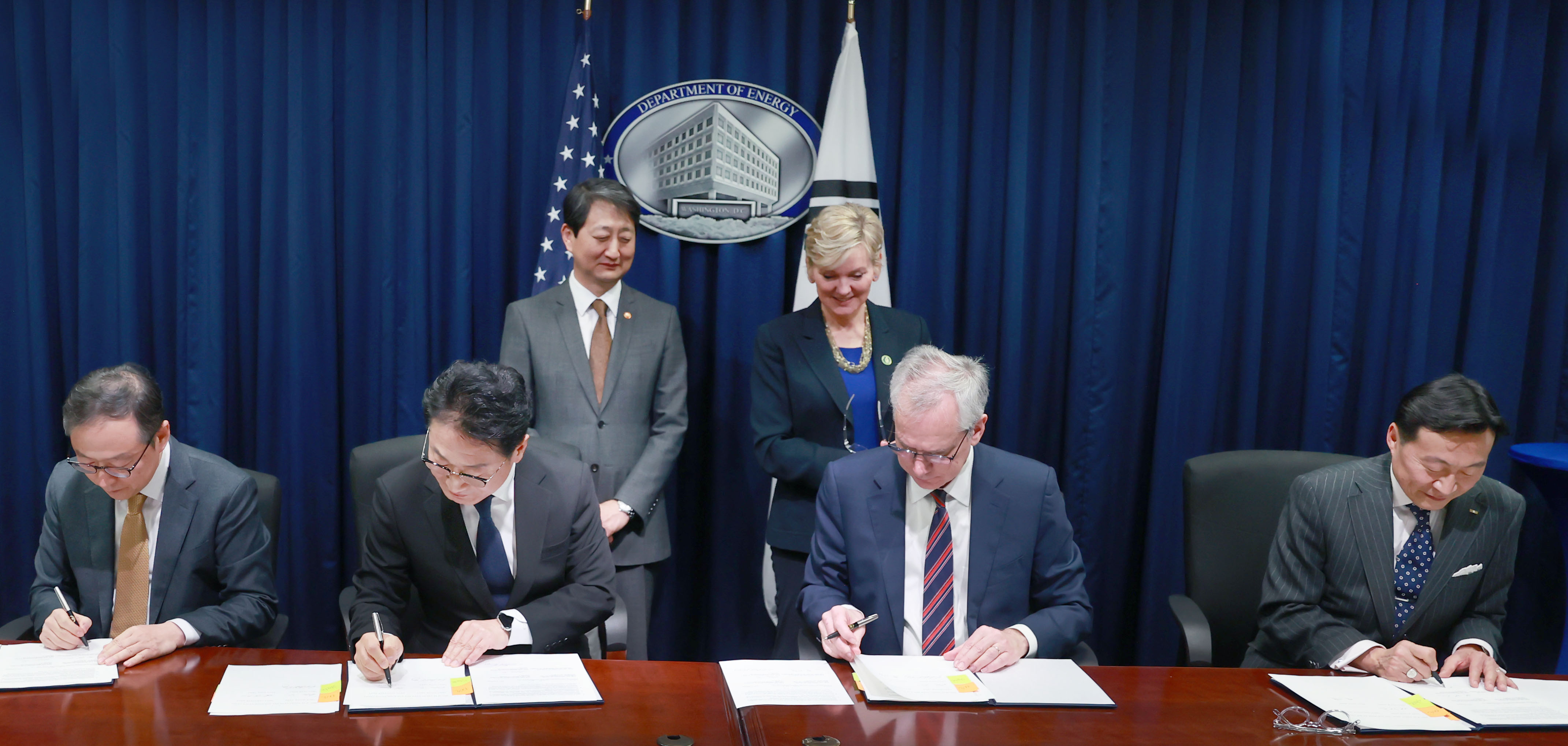 한·미 원자력 수출 및 협력 원칙에 관한 기관 간 약정(MOU) 체결식 2