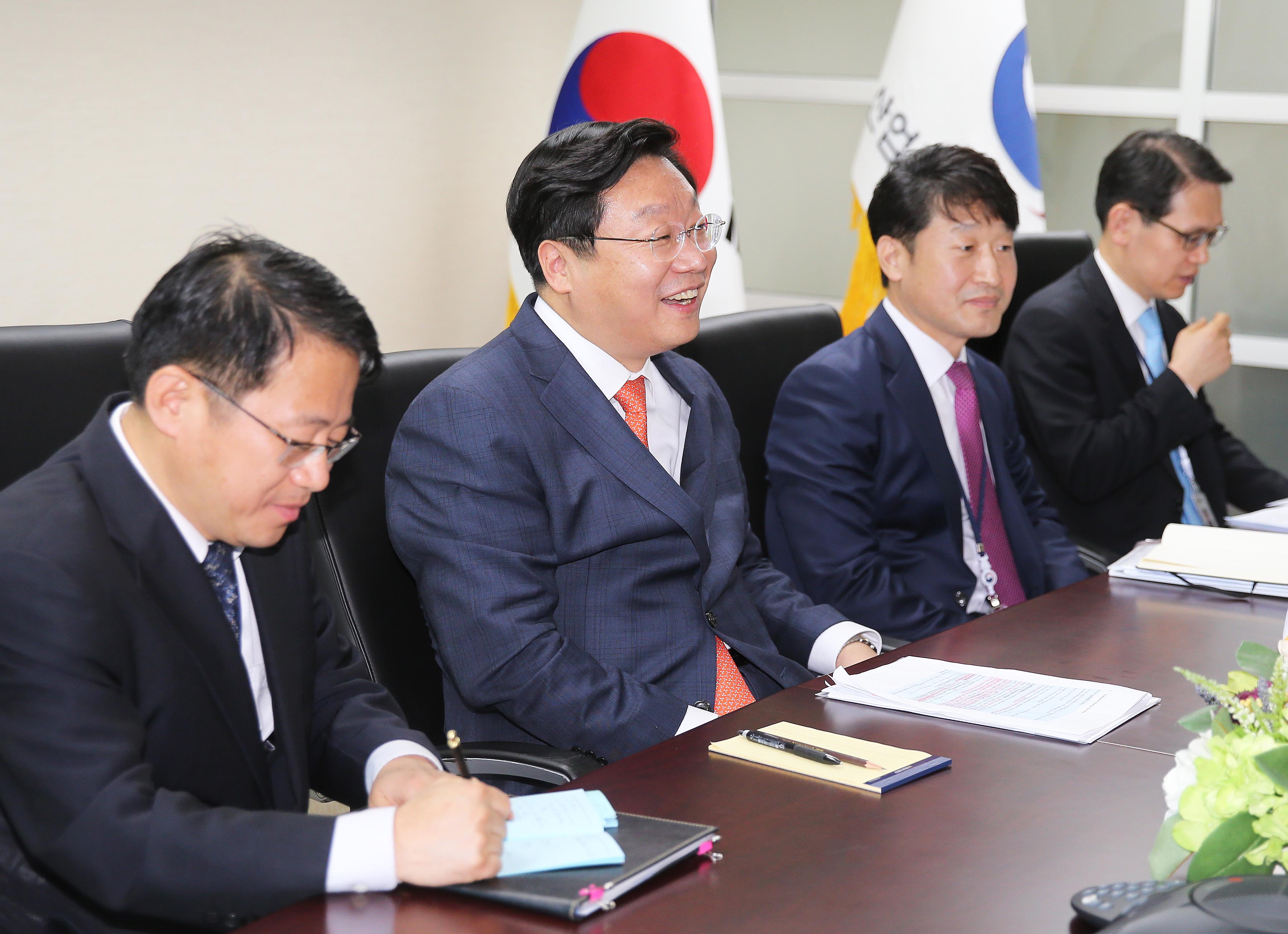 오만 석유가스부 장관 면담 4