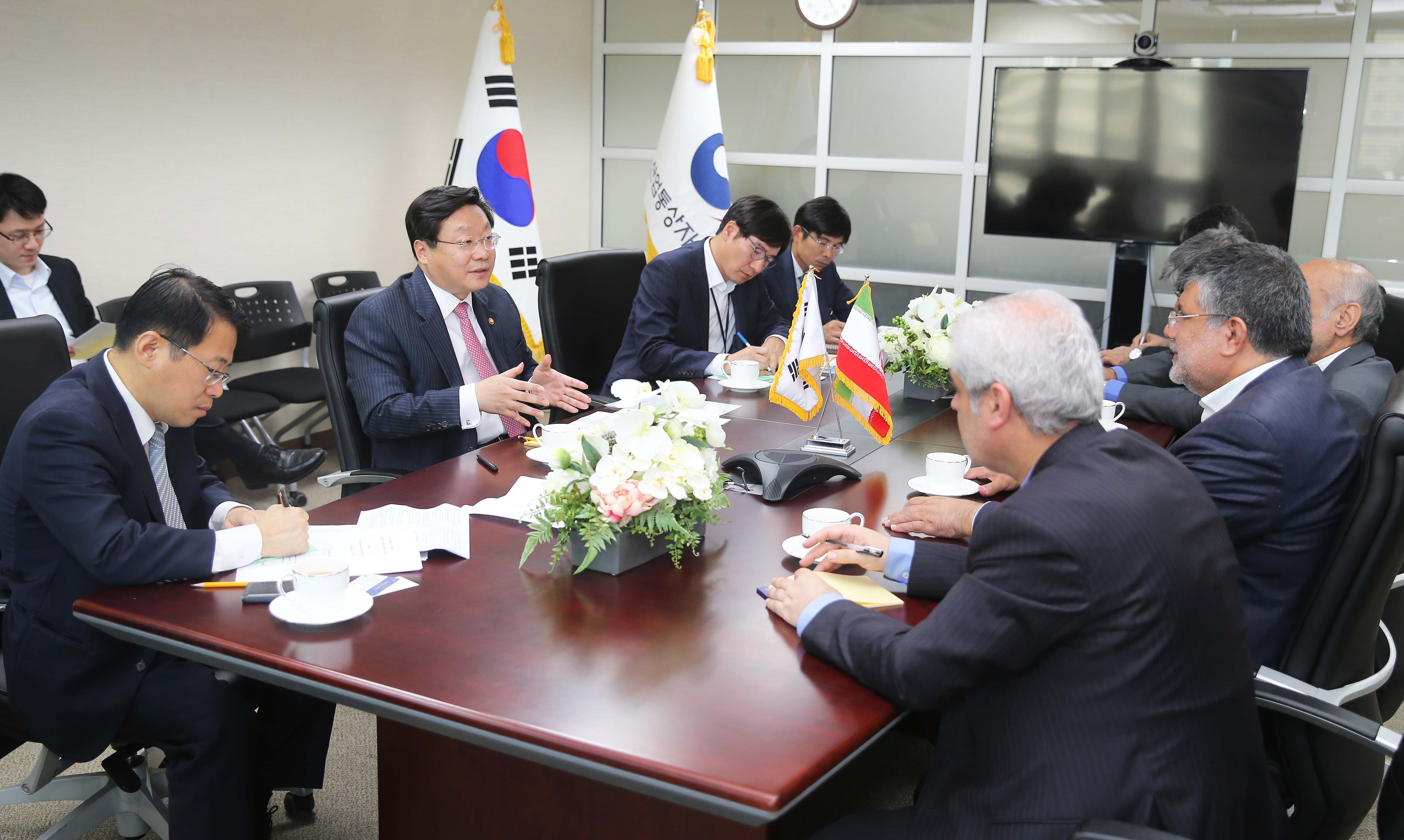 이란 산업광물무역부 차관 겸 무역진흥청장 면담 4