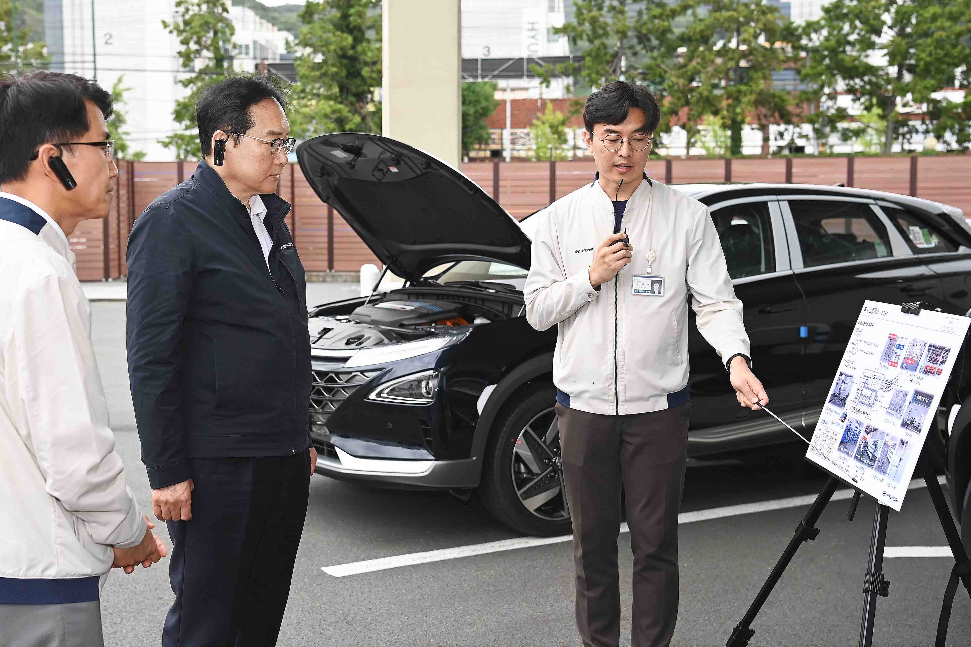 현대자동차 울산5공장 현장방문 5