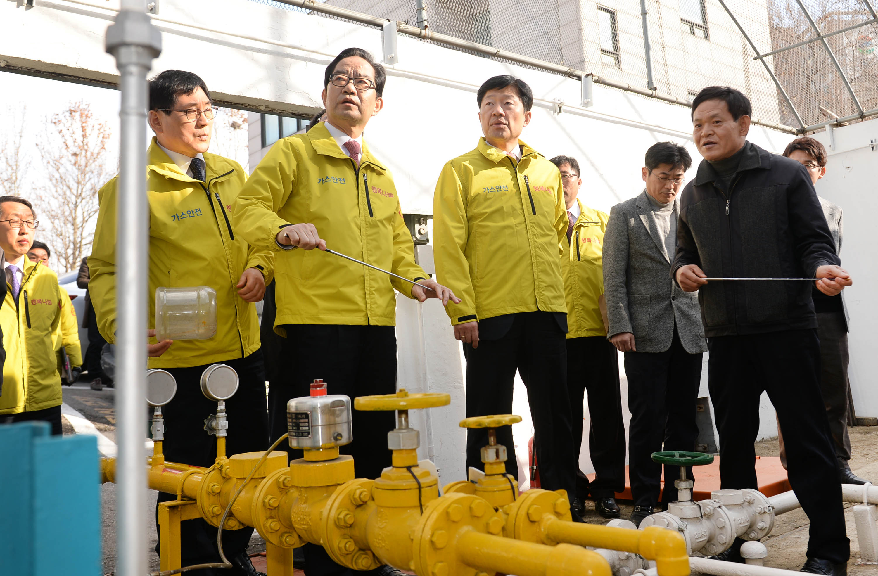 액화석유가스(LPG) 충전소인 남서울가스 충전소 안전점검 현장방문 2