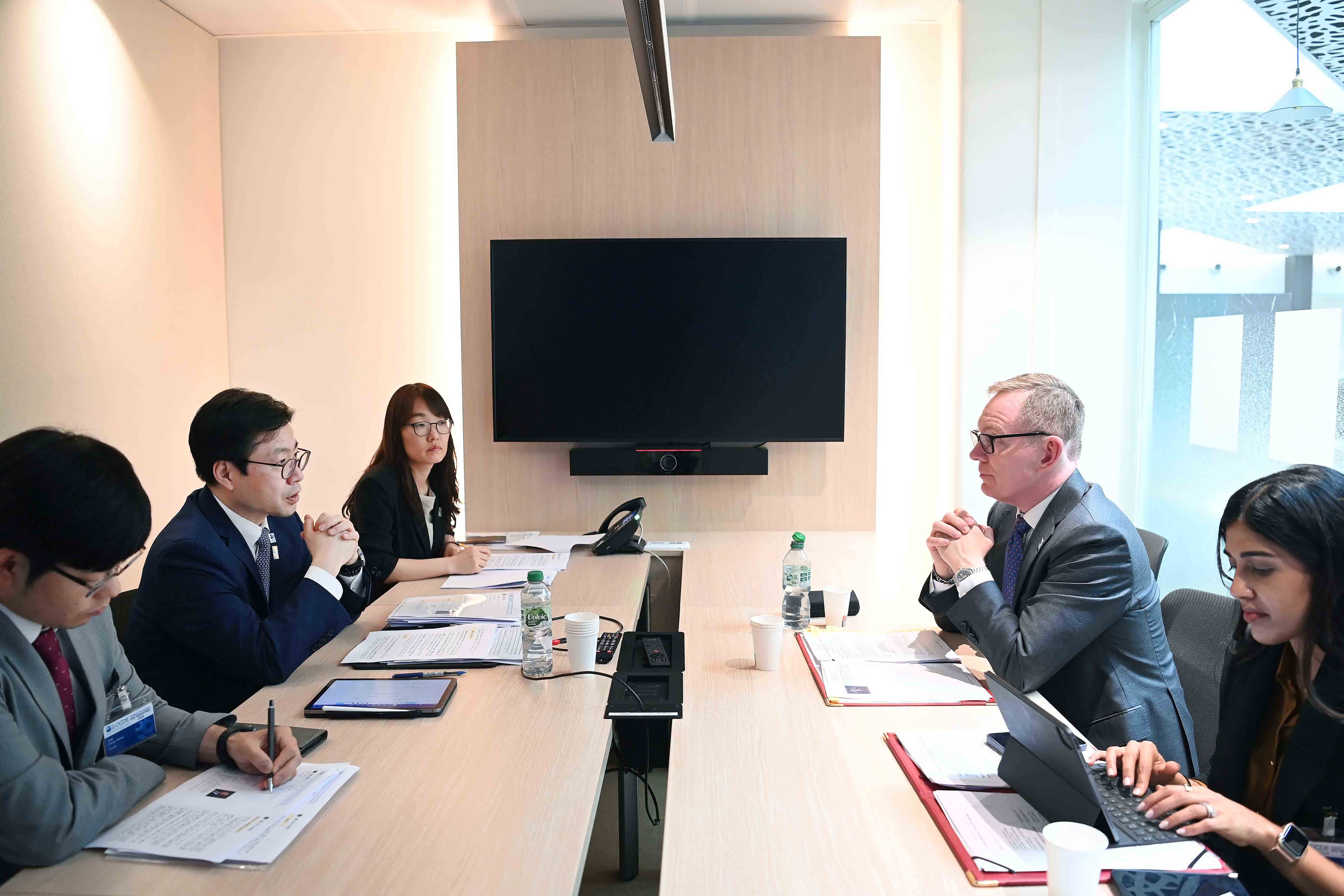 영국 기업통상부 통상 담당 장관 면담 2