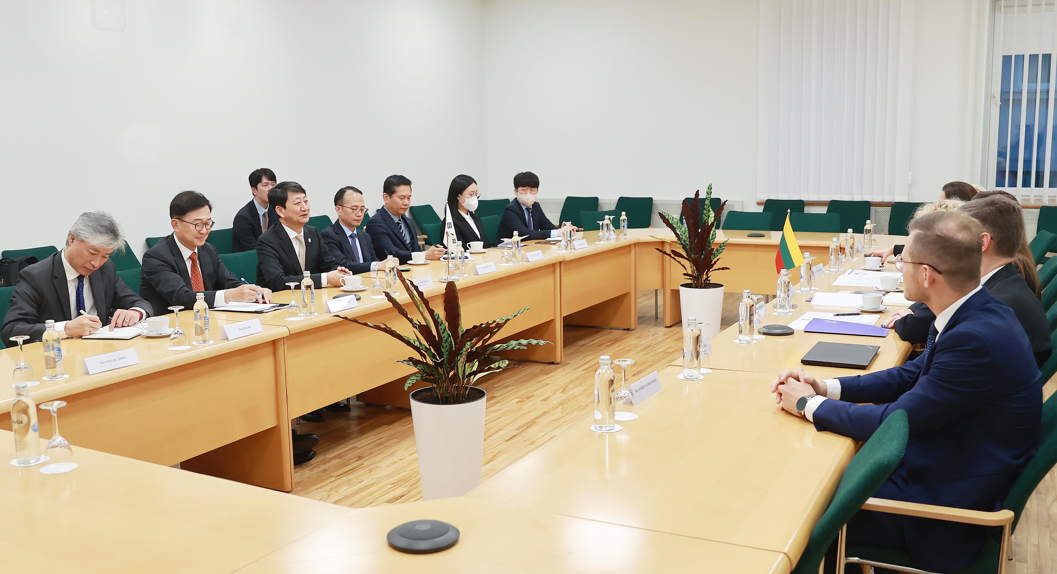 리투아니아 경제혁신부 장관 면담 5
