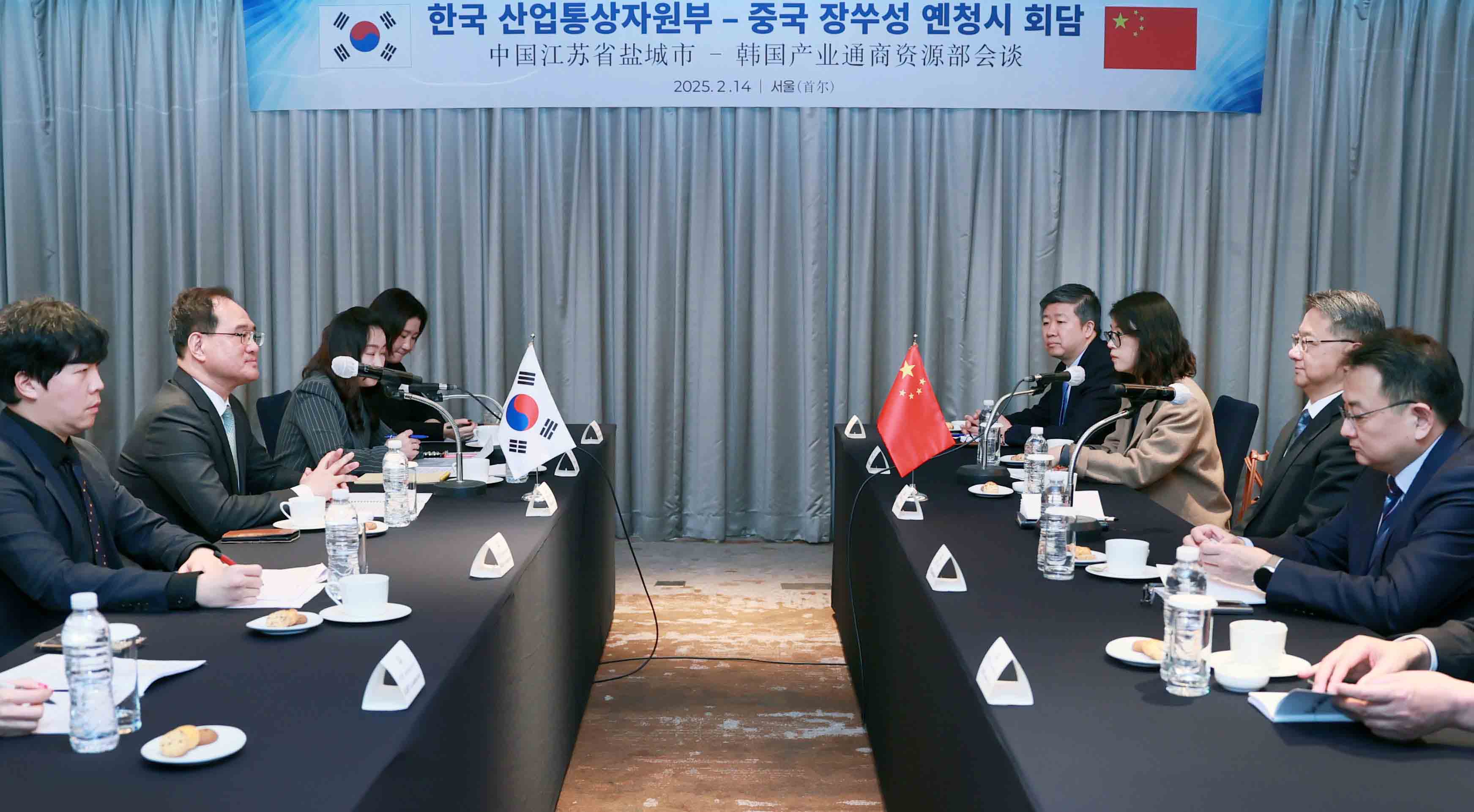 중국 장쑤성 옌청시 당서기 면담 3