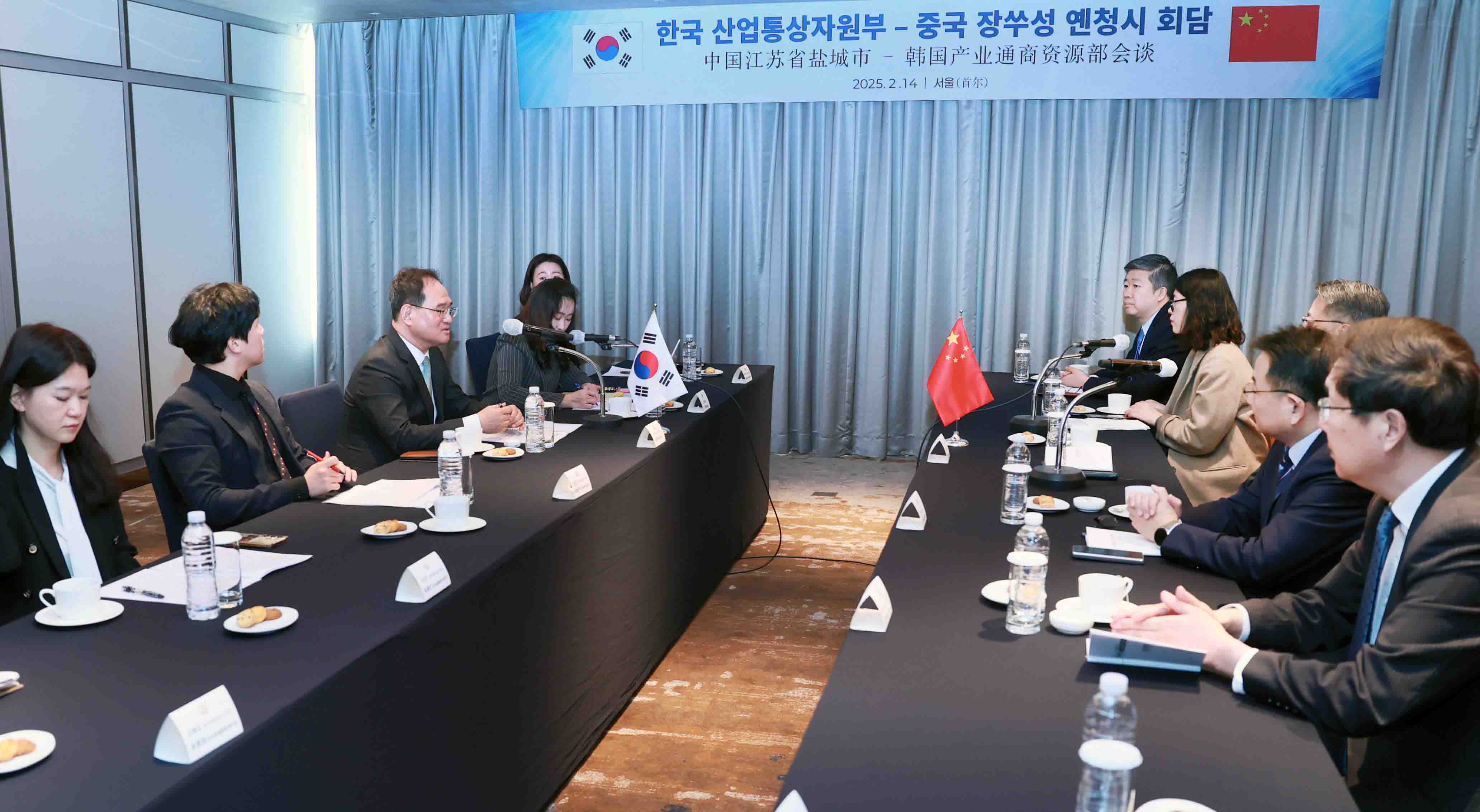 중국 장쑤성 옌청시 당서기 면담 5