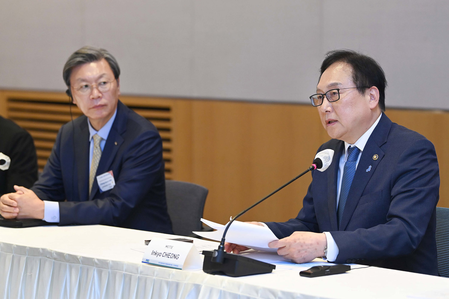 메데프(MEDEF) 경제사절단장 면담 5
