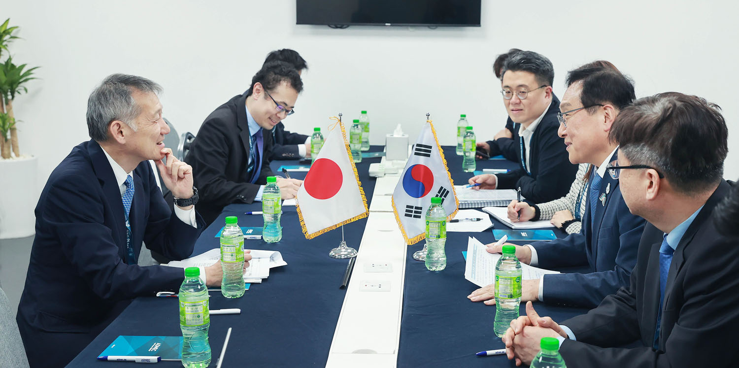 일본 경제산업성 통상차관 면담 2