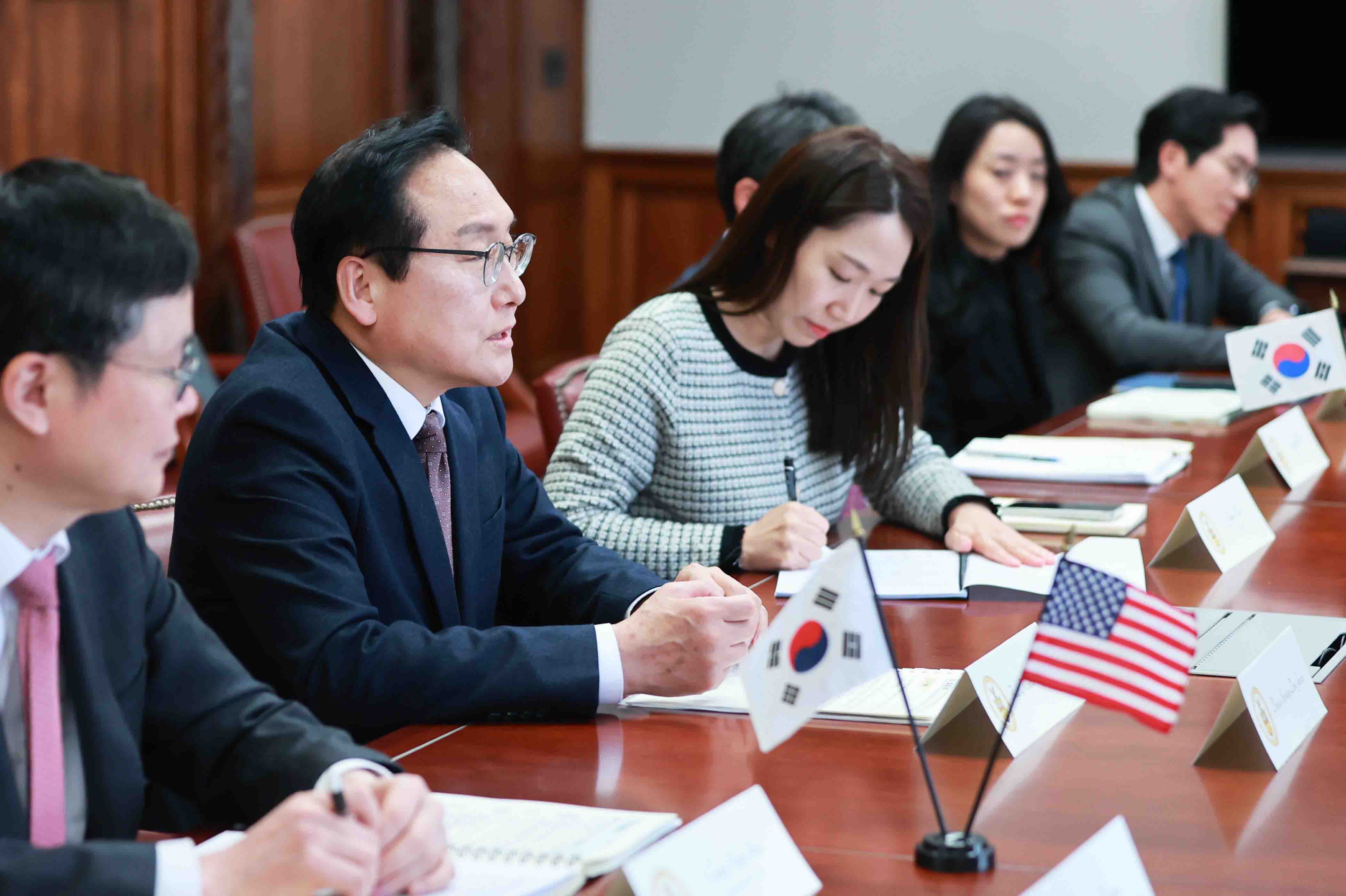 미국 상무부 부장관 면담 4