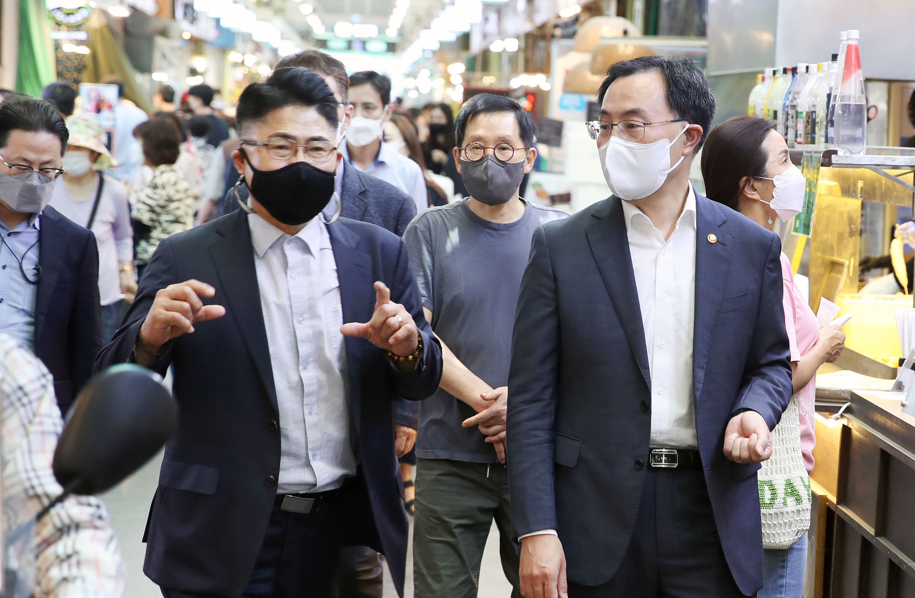 전통시장인 망원시장 방문 6
