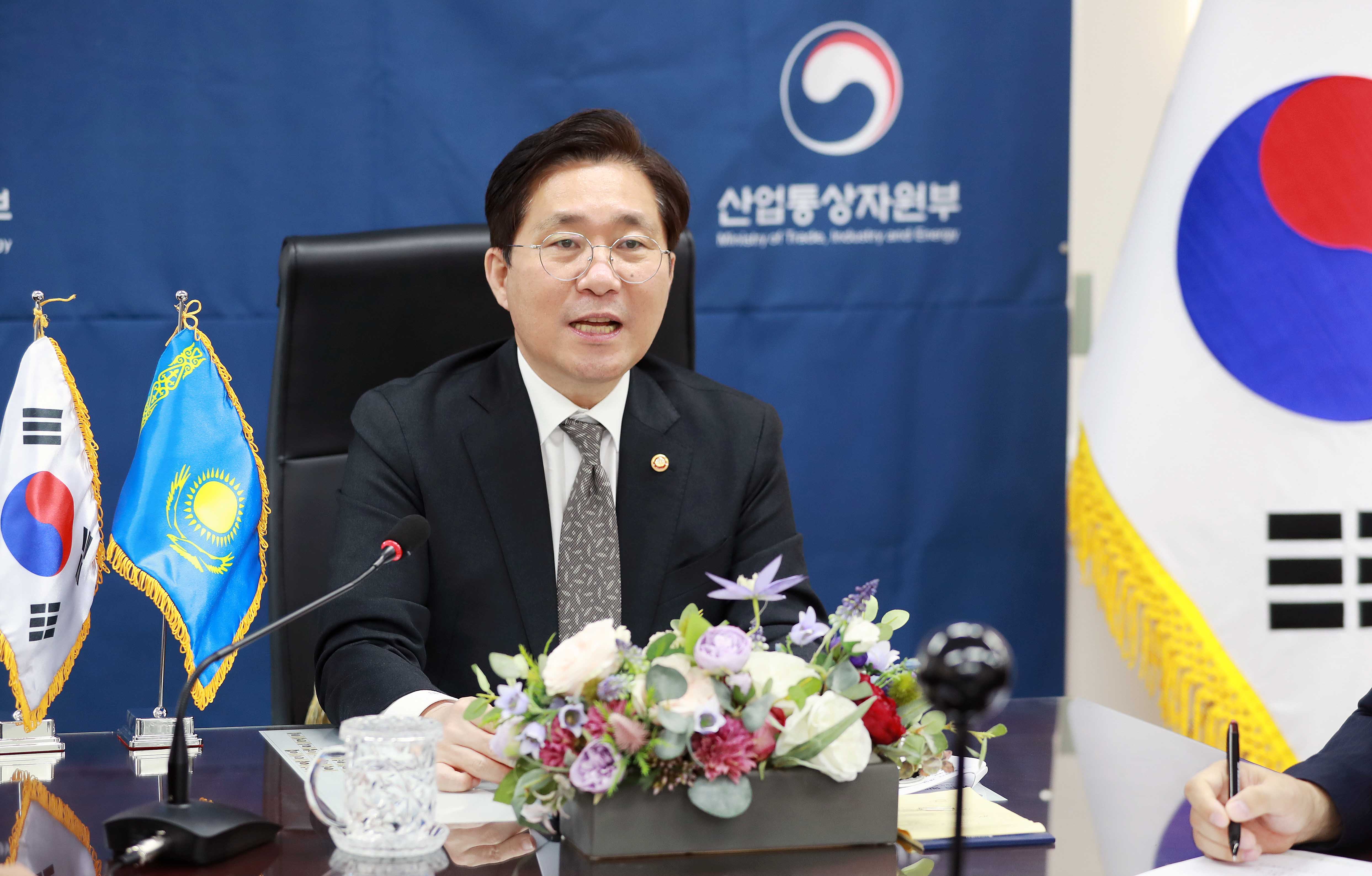 카자흐 알마티 현대자동차 조립공장 온라인 준공식 3