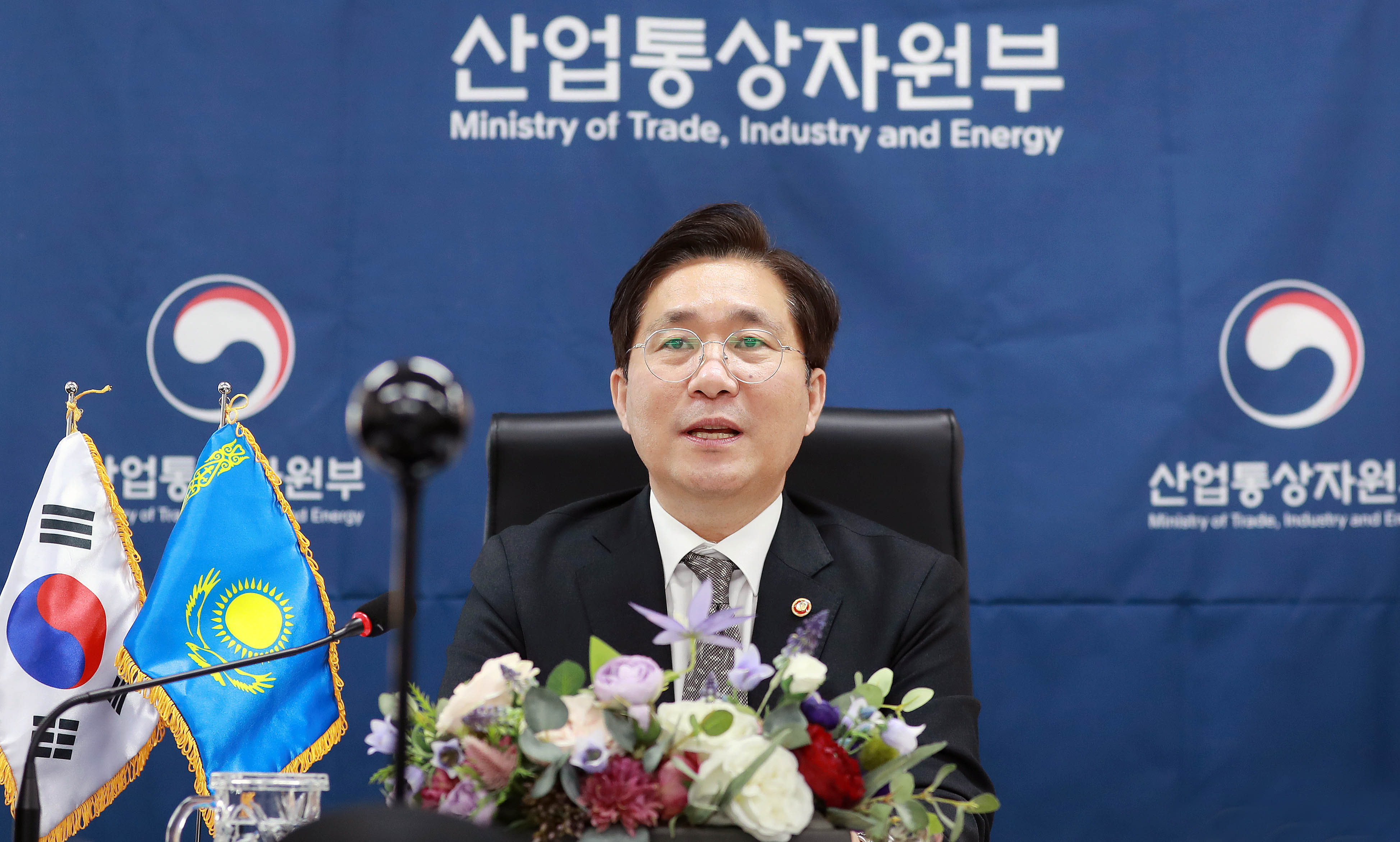 카자흐 알마티 현대자동차 조립공장 온라인 준공식 5