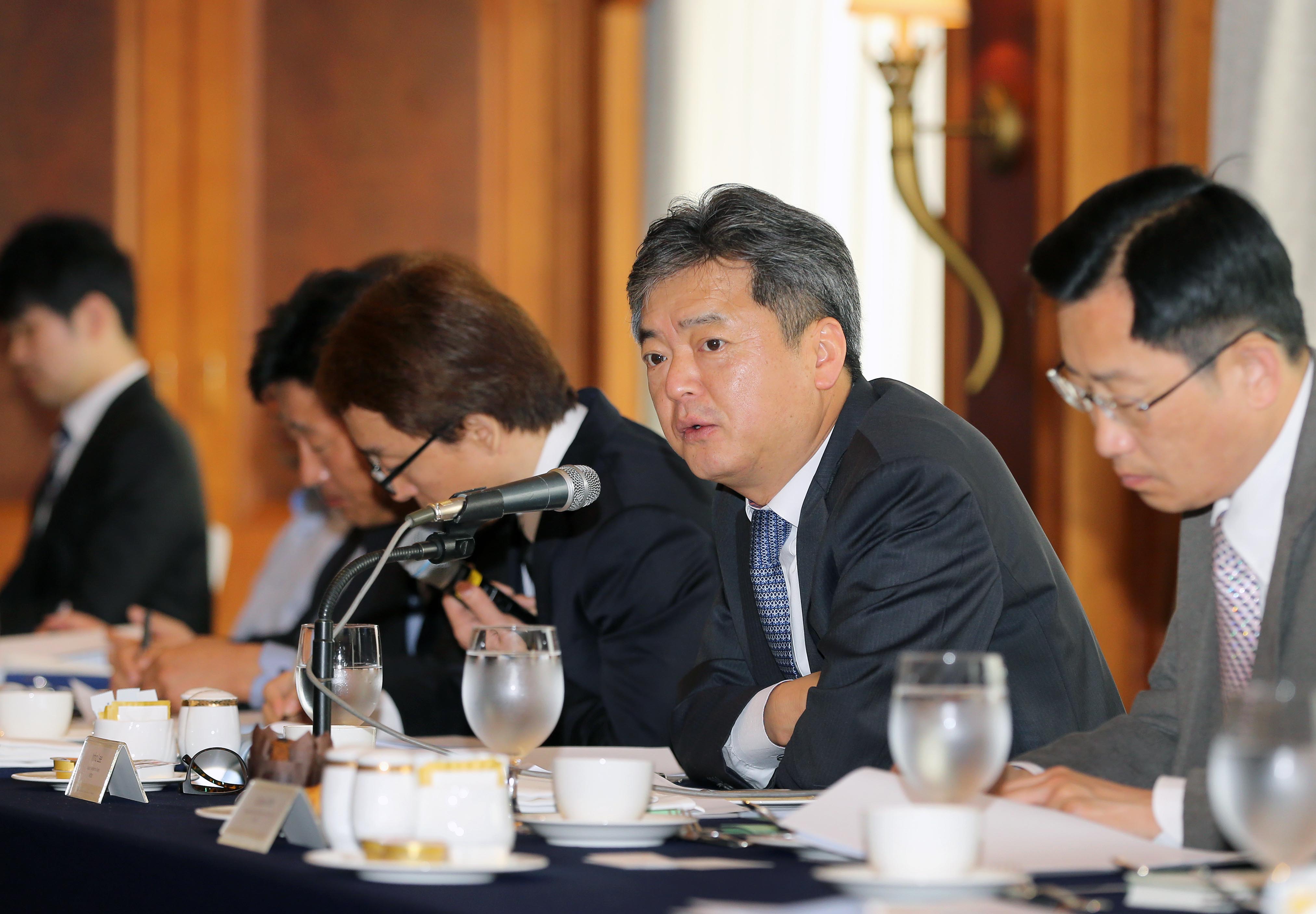 주한유럽상공회의소 조찬 간담회 1