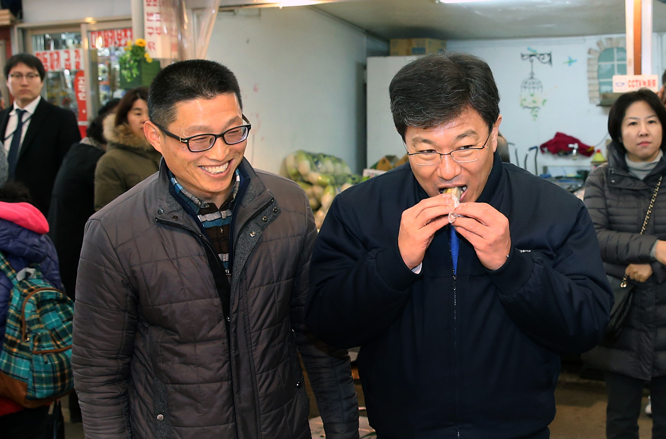 전통시장인 답십리 현대시장 방문 3
