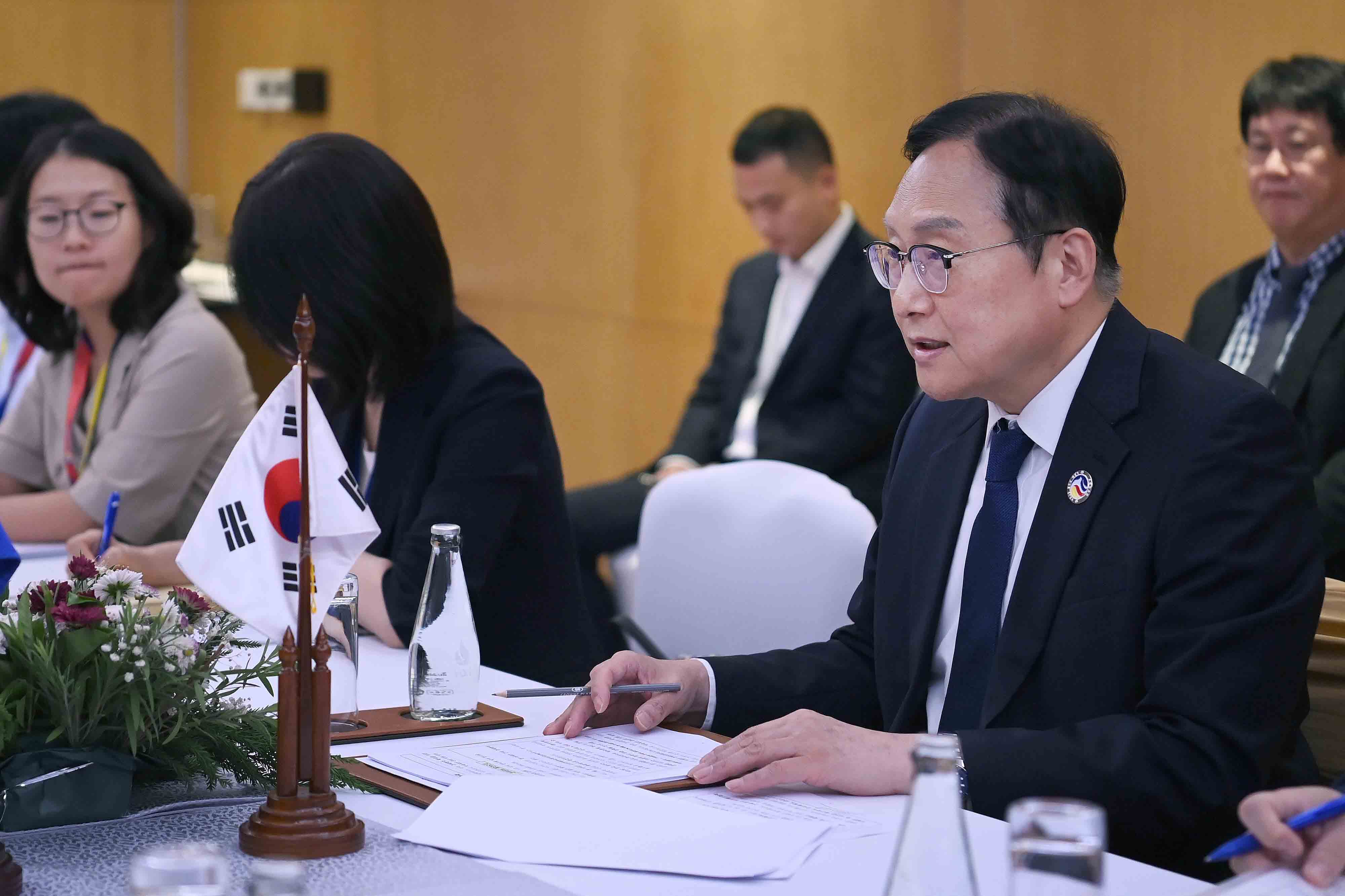 아세안 사무총장 면담 5