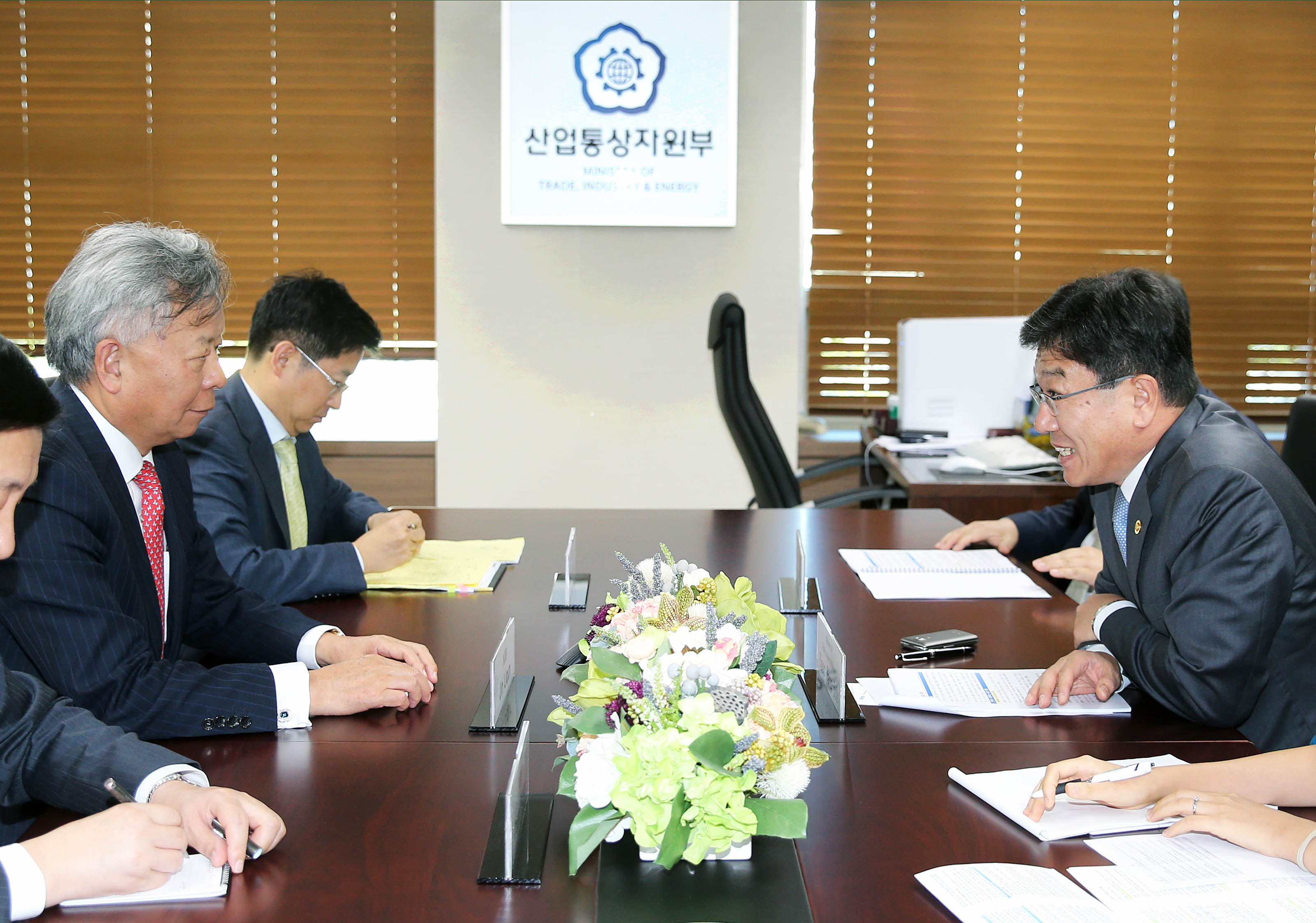 진리췬 AIIB 총재지명자 면담 2