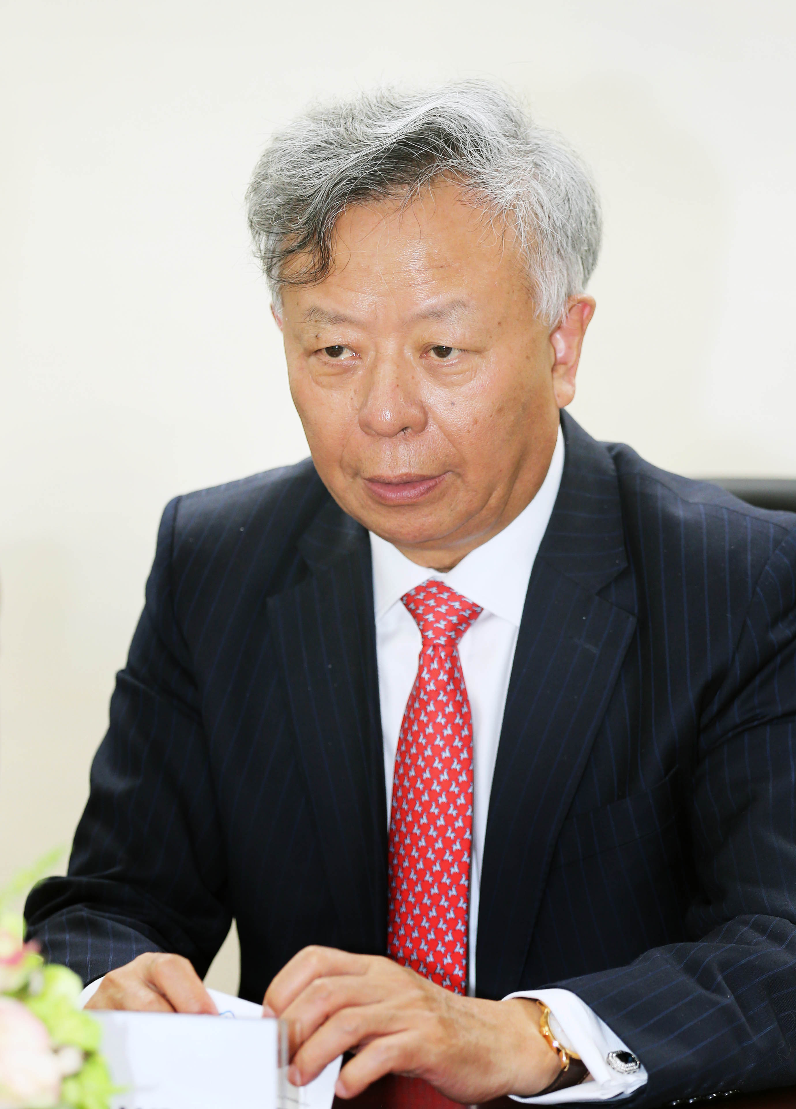 진리췬 AIIB 총재지명자 면담 5