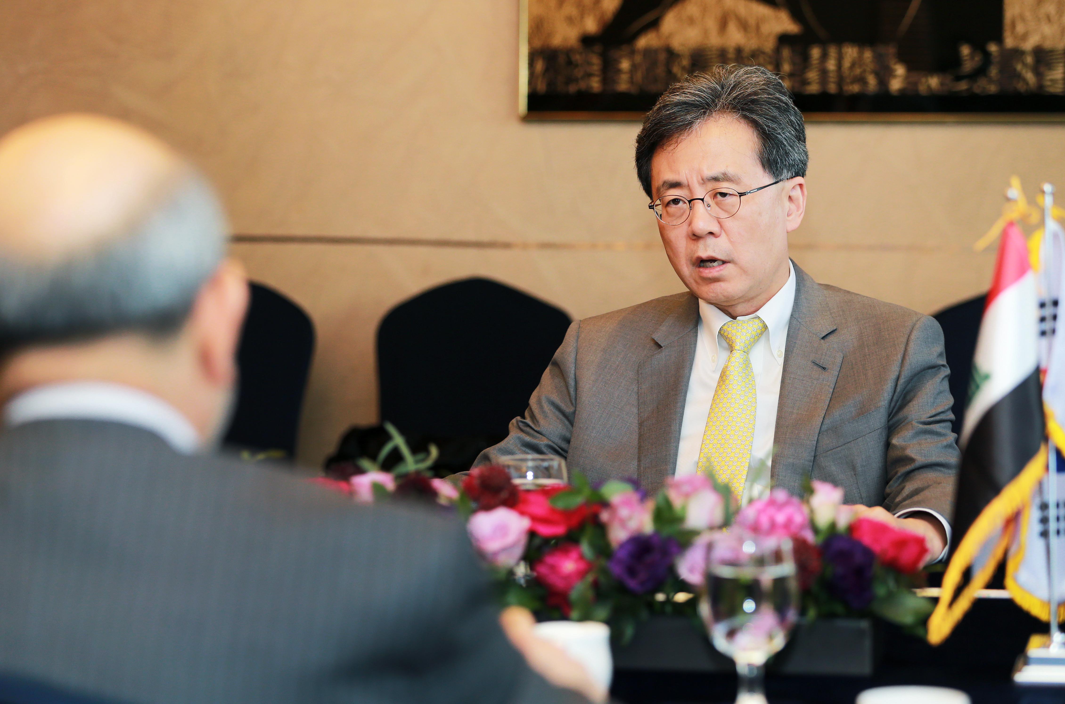 이라크 석유부 차관 면담 3
