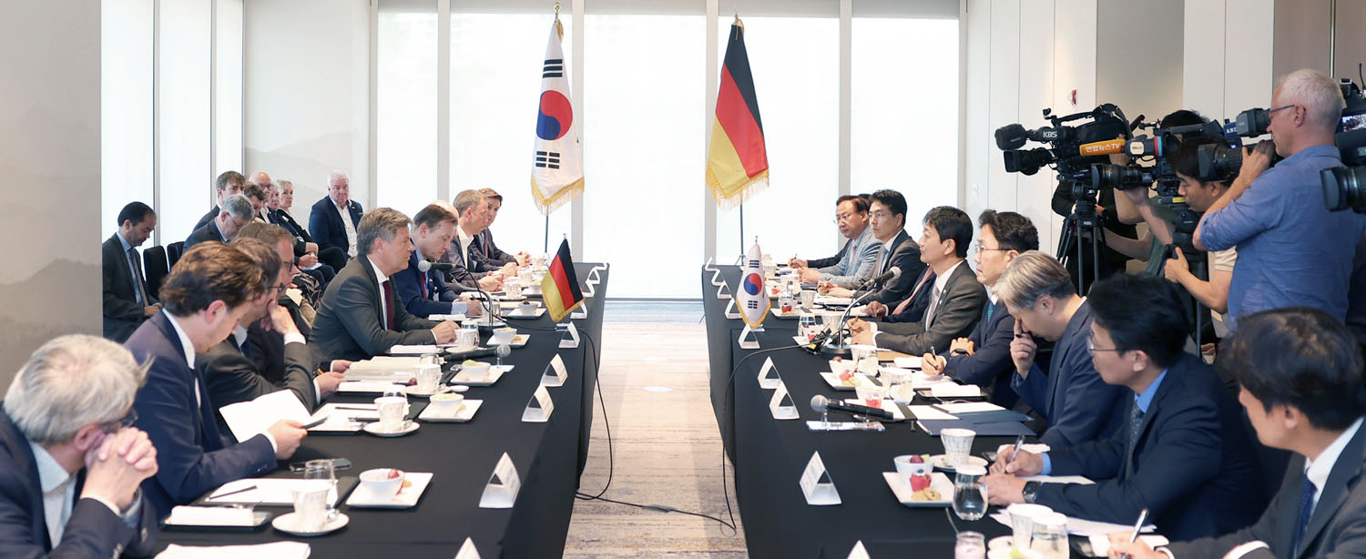 독일 연방경제기후보호부 장관 면담 5