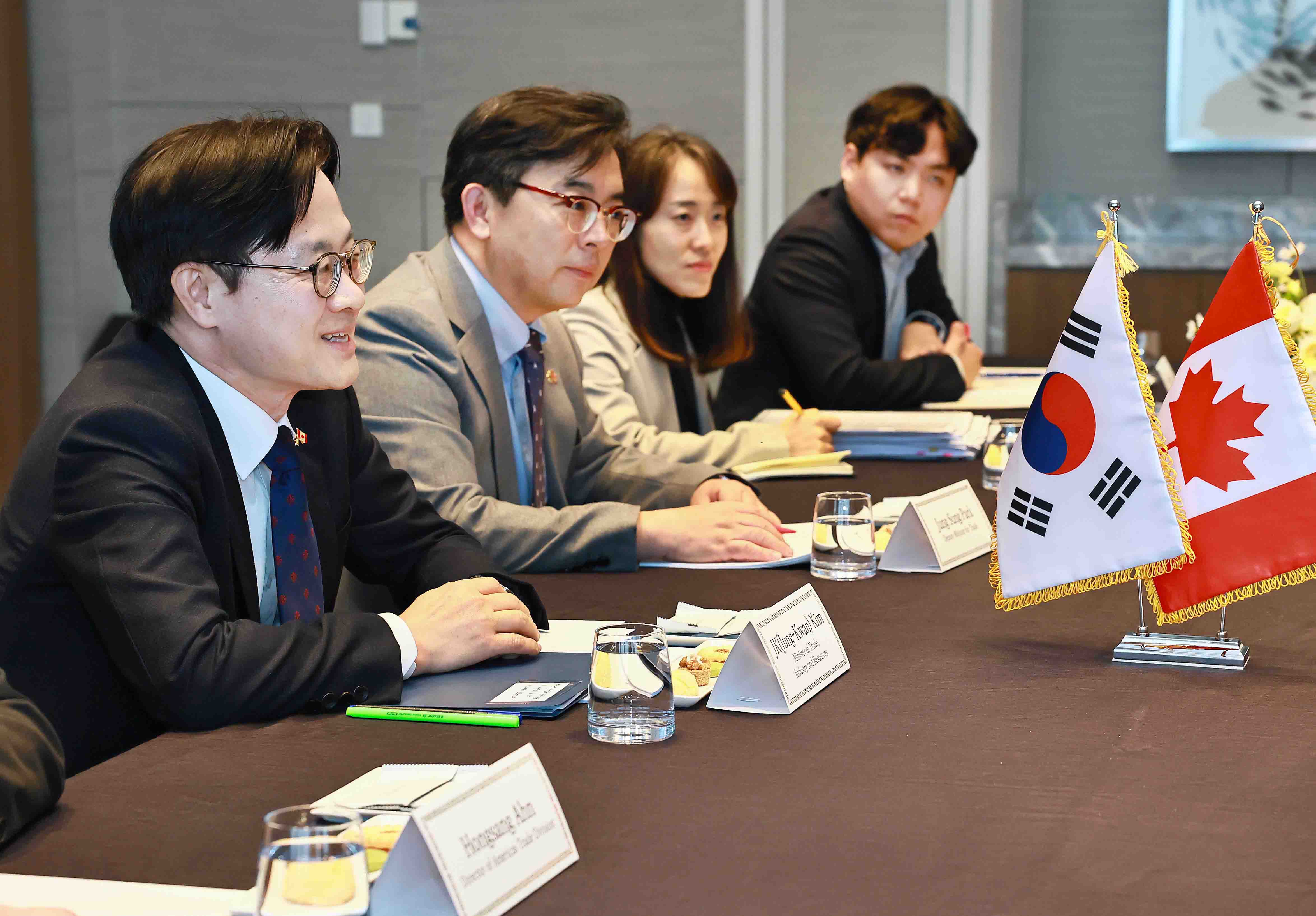 캐나다 산업부 장관 면담 2