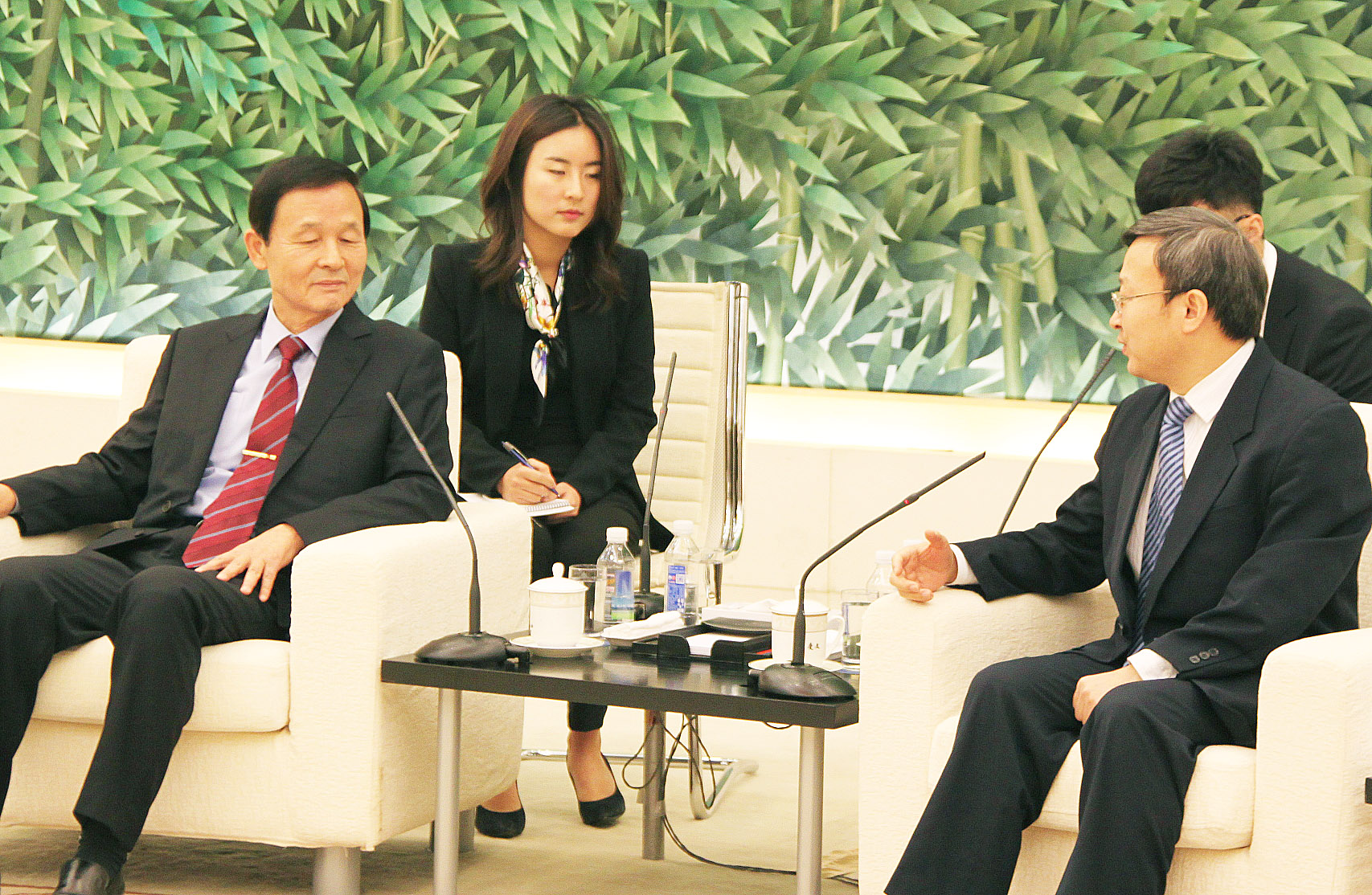 한-중국 FTA 발효 외교공한 교환식 5